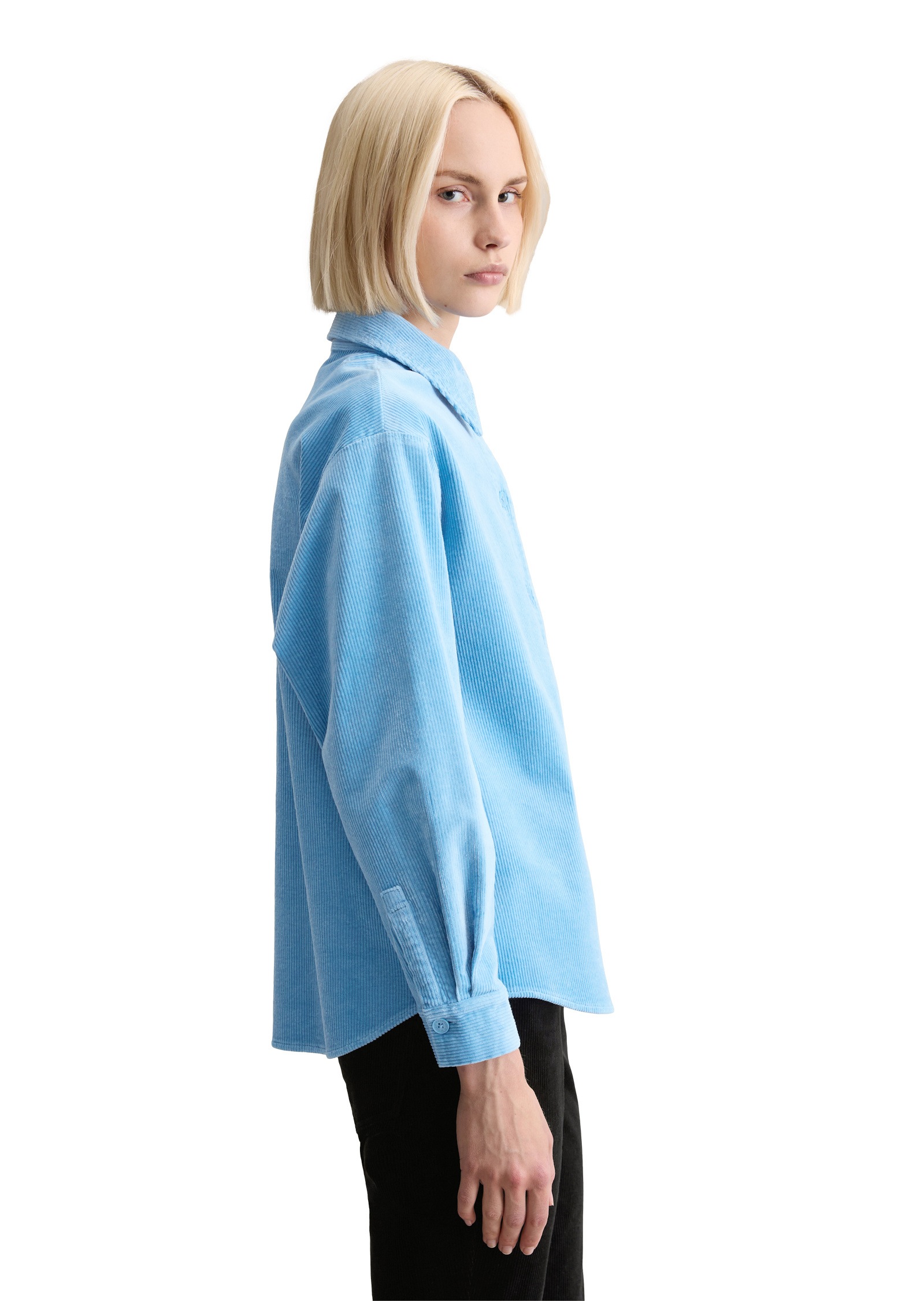 Marc OPolo DENIM Langarmbluse "aus mittelschwerem Cord-Stretch" günstig online kaufen