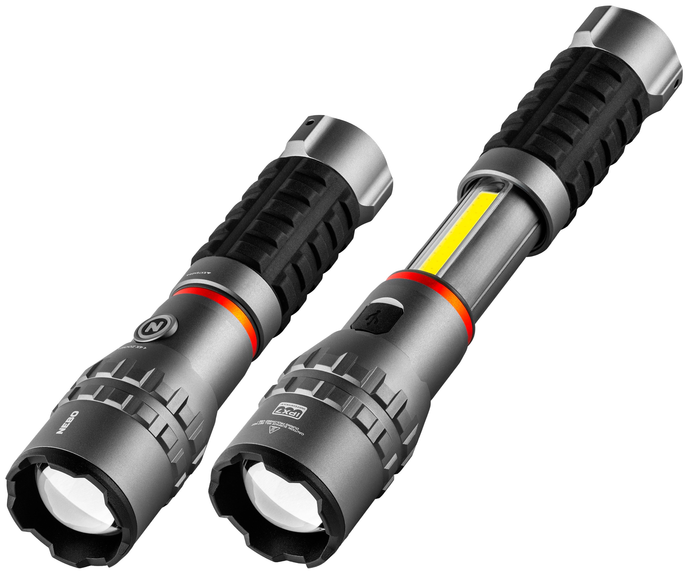 NEBO LED Taschenlampe "Nebo SLYDE KING 4K" Taschenlampe inkl. Ladekabel