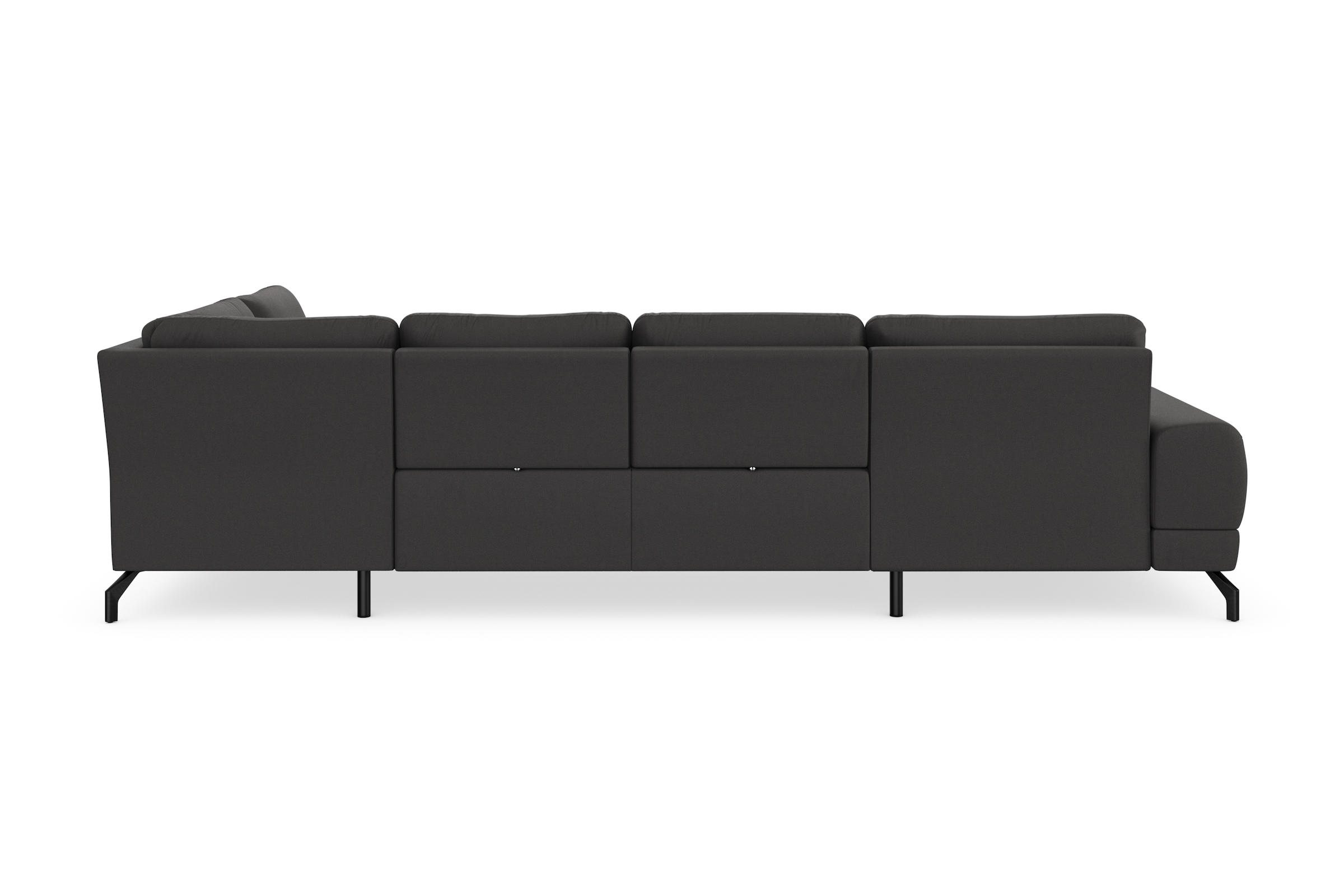 sit&more Wohnlandschaft »Cinturo U-Form«, inklusive Sitztiefenverstellung und Federkern, Sitzhöhe 45 cm