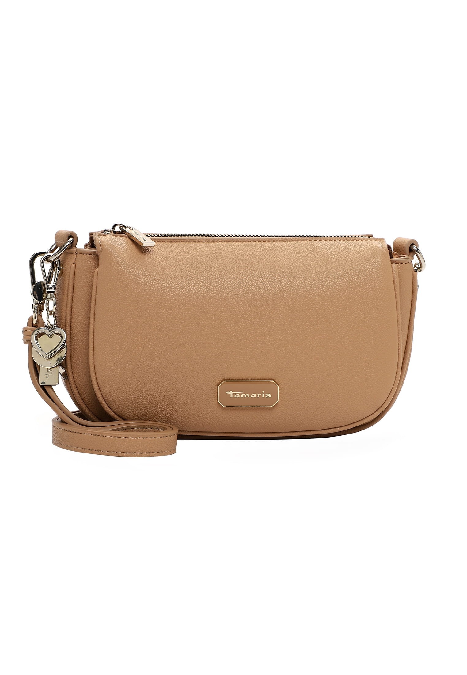 TAMARIS Damen Umhängetasche "Umhängetasche TAS Katharina", beige, Polyurethan, Taschen