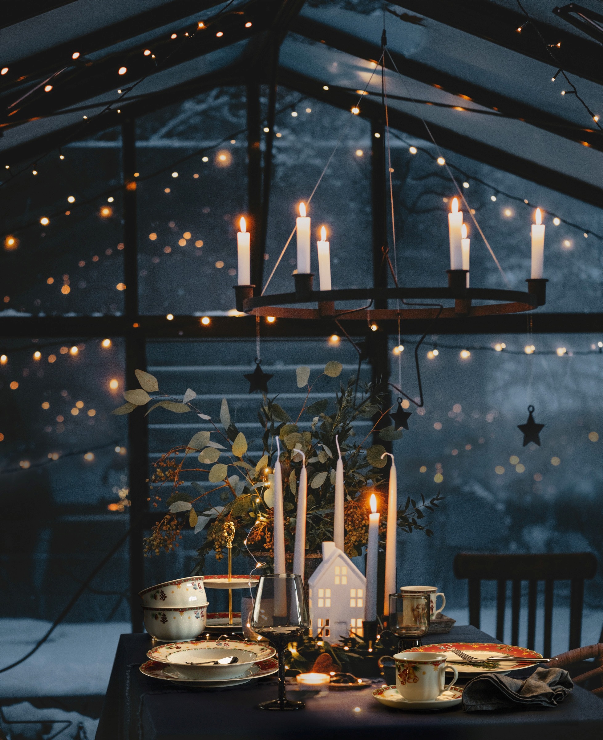 Seltmann Weiden Kaffeeservice "Geschirr-Set, Weihnachten, Advent, Service M günstig online kaufen