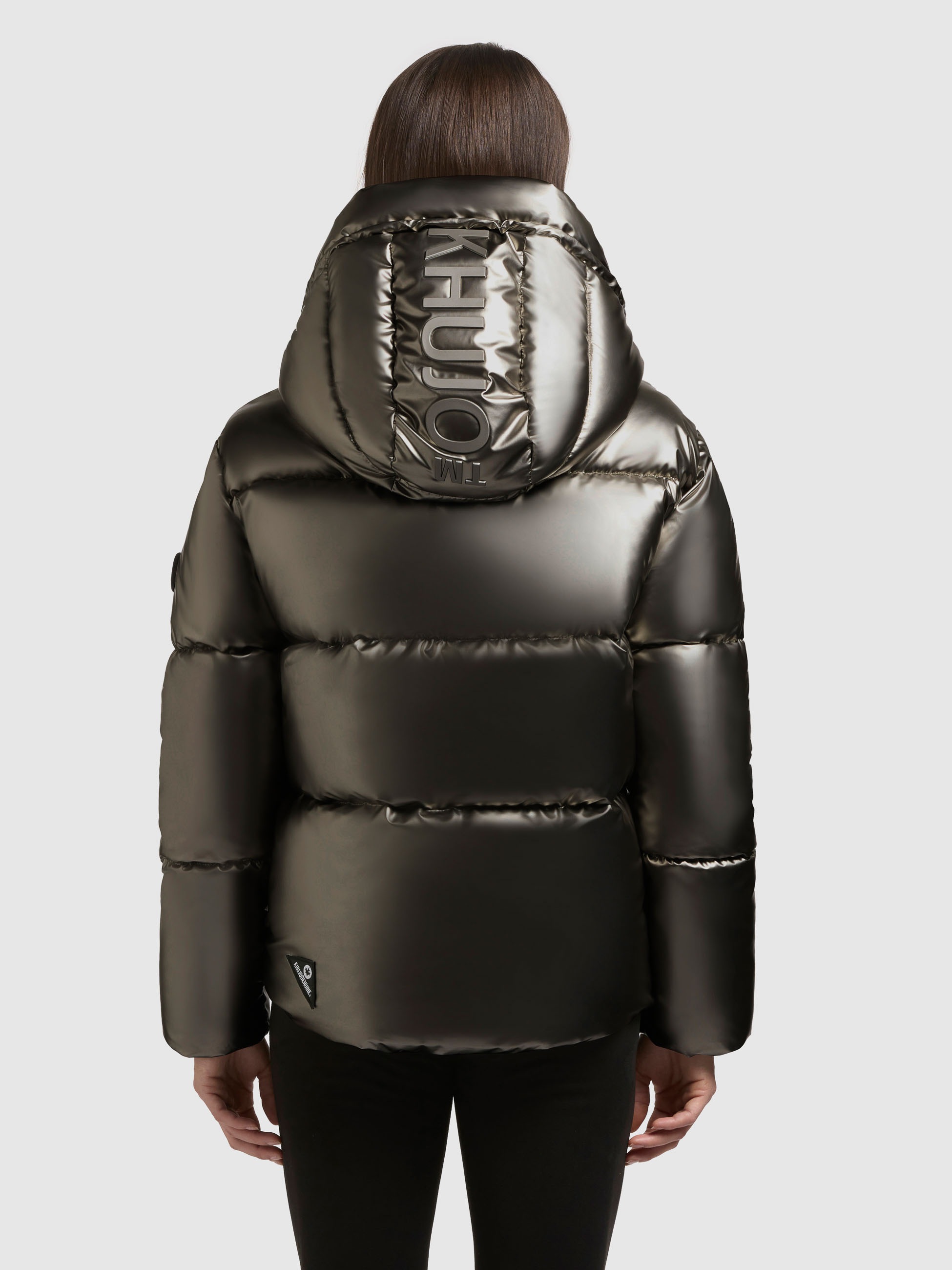 Thumbnail - khujo Steppjacke "DEVINA2 SHINY" mit Kapuze abnehmbare Kapuze, Windschutzblende mit Magnetverschluss