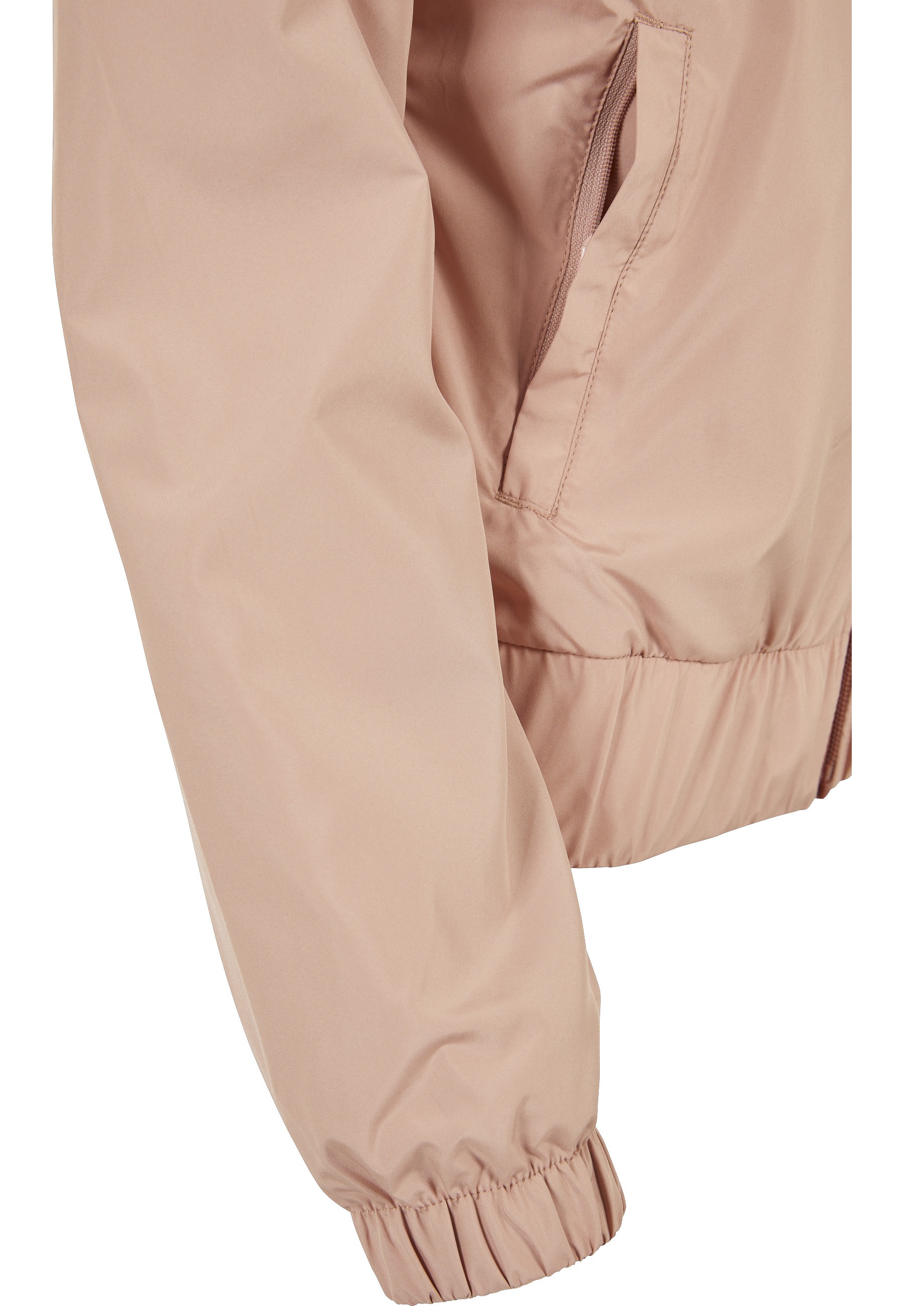 URBAN CLASSICS Anorak »Urban Classics Damen Ladies Arrow Windbreaker« 1 Stk. tlg. mit Kapuze