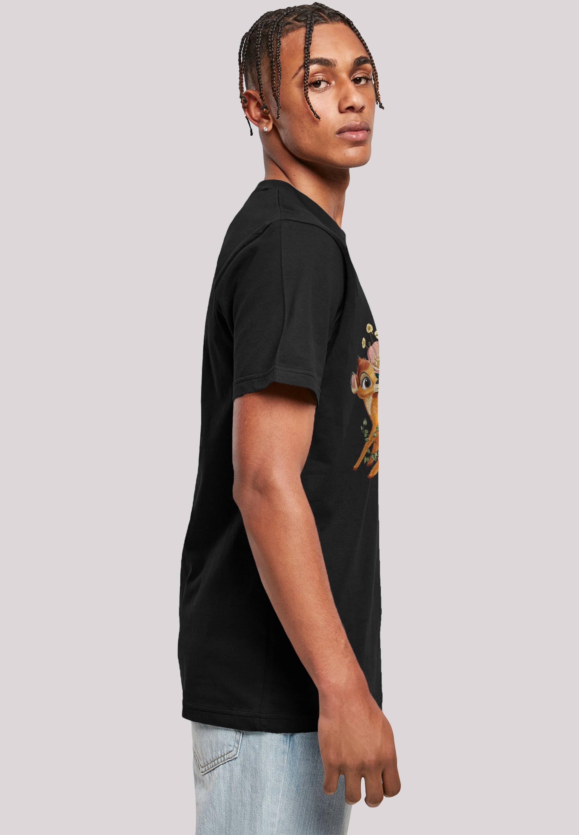 F4NT4STIC T-Shirt »Disney Bambi Meadow«, Herren,Premium Merch,Regular-Fit,Basic,Bedruckt