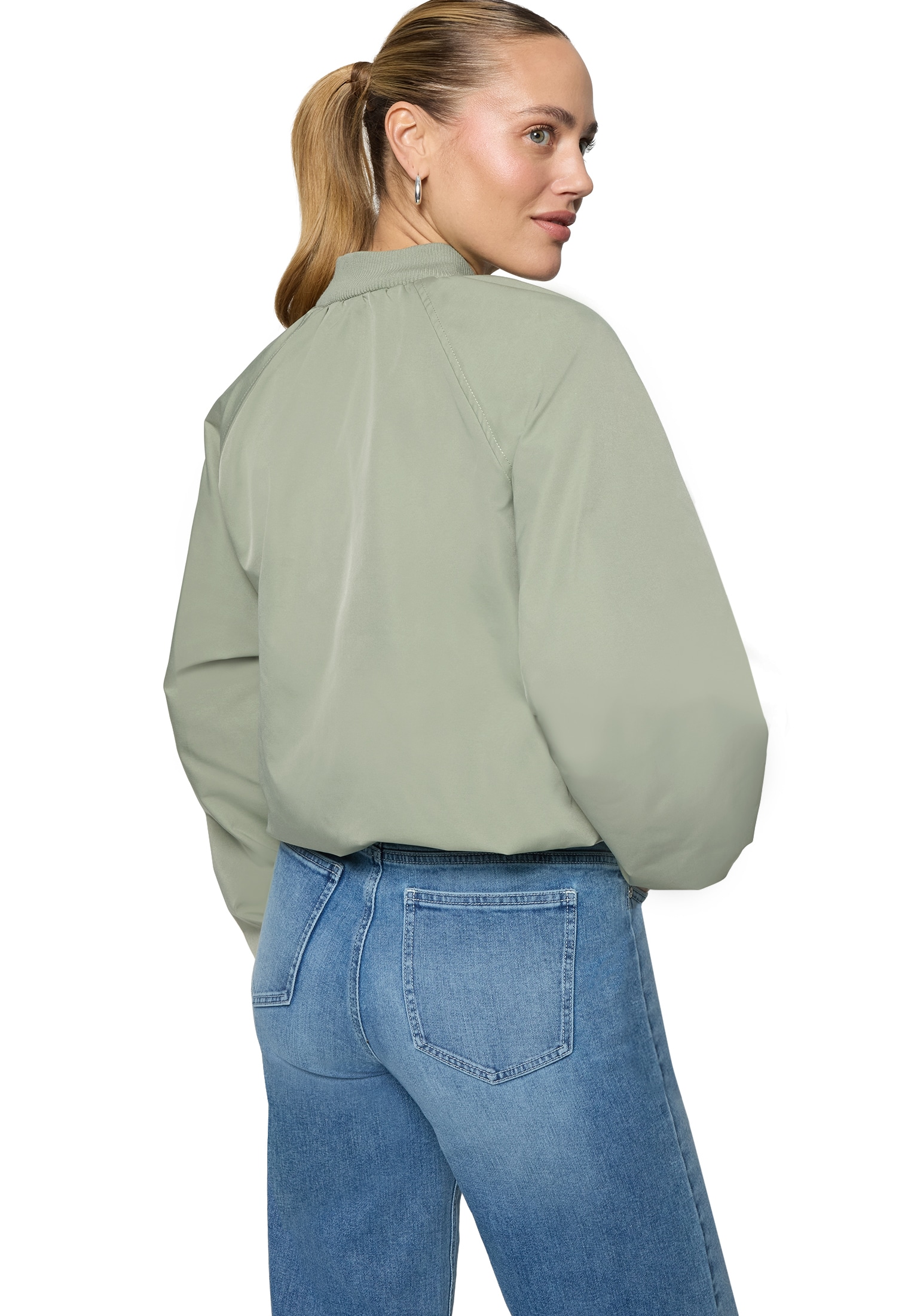 Zero Canvasjacke »Damen mit Reißverschluss«