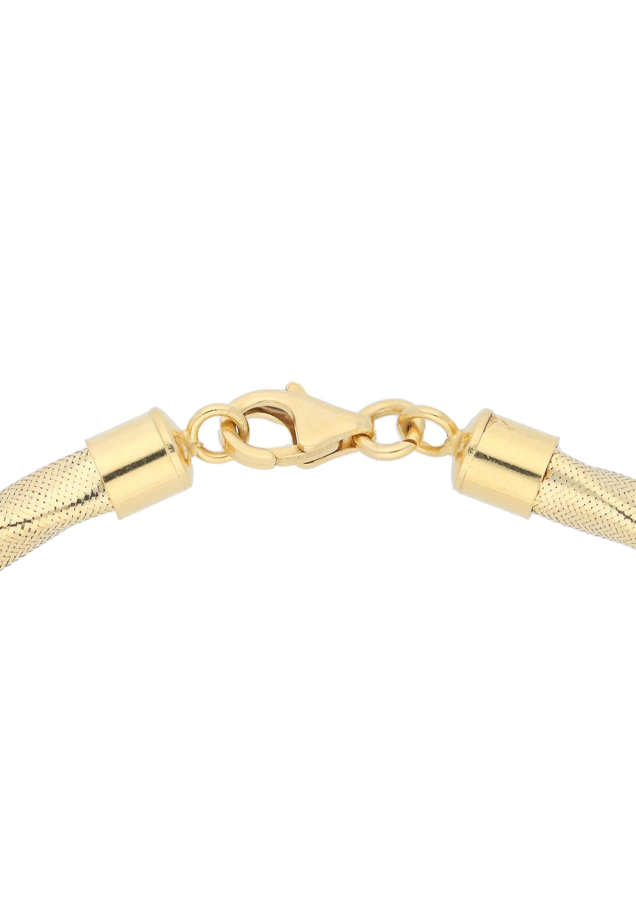 Firetti Halsreif »Schmuck Geschenk Gold 585, Fantasiekette gedrehte Optik«