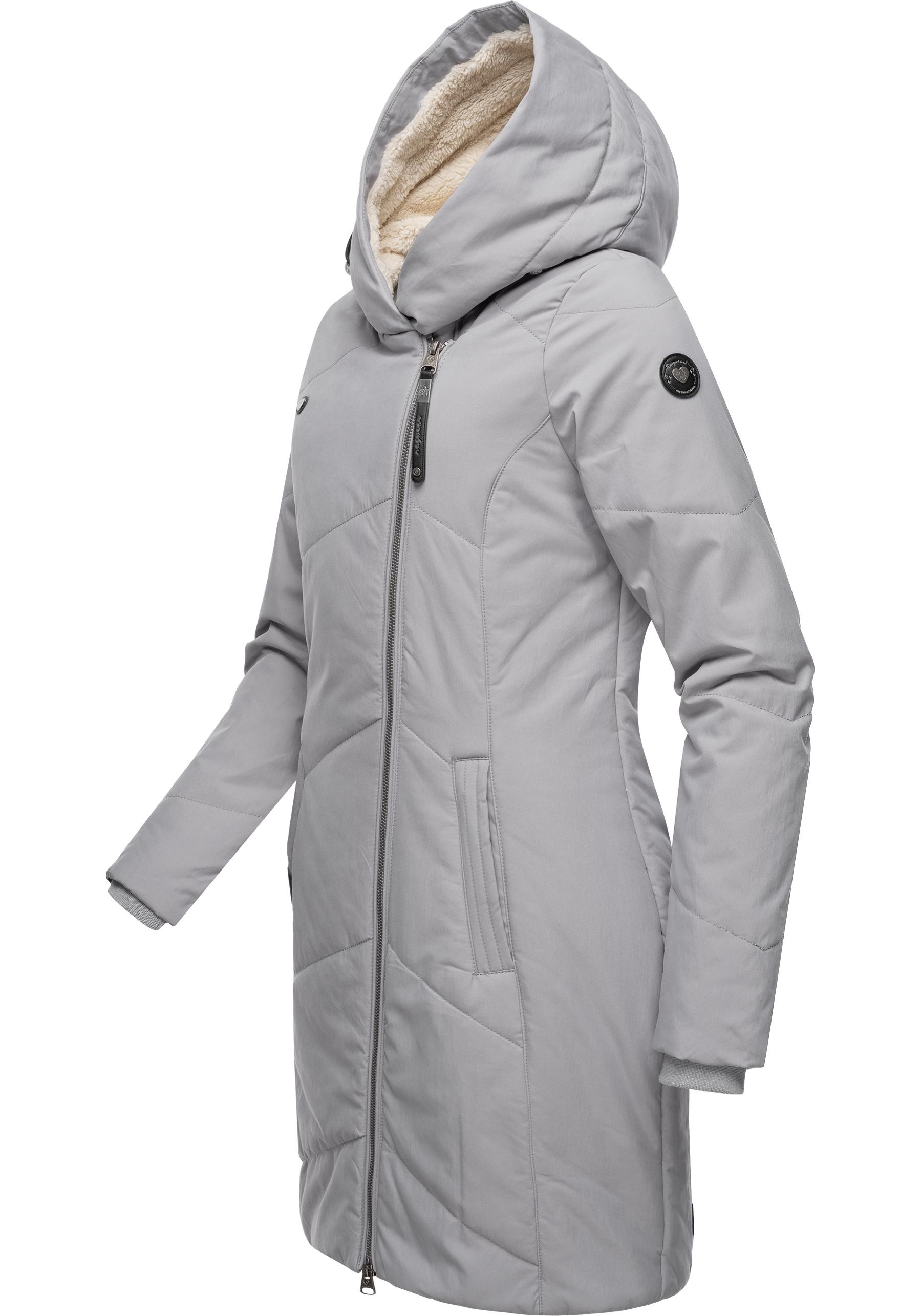 Ragwear Wintermantel "Gordon Long" gesteppter Winterparka mit asymmetrische günstig online kaufen