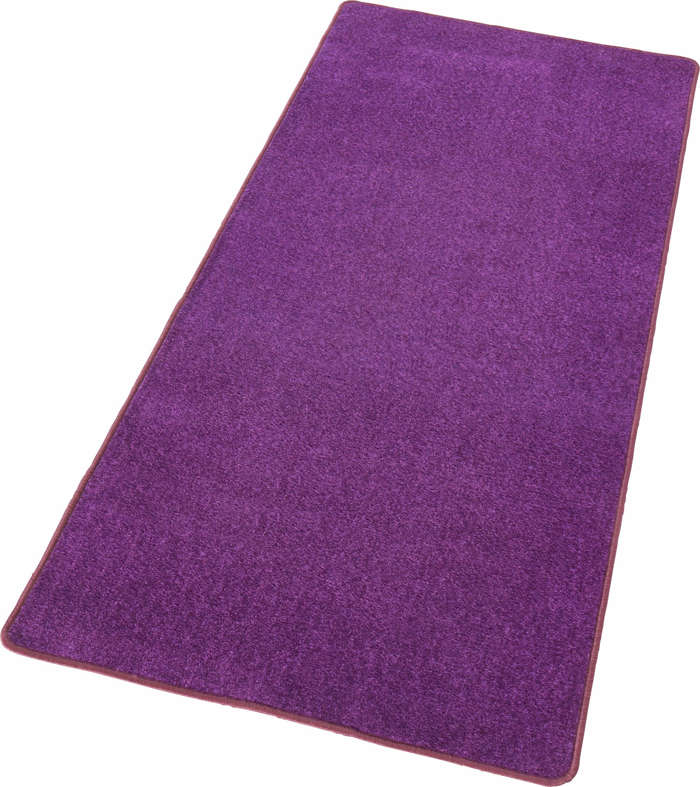 HANSE Home Teppich »Fancy«, rechteckig, 7 mm Höhe, Kurzflor, Läufer, uni, gekettelt, Wohnzimmer, Schlafzimmer, Esszimmer