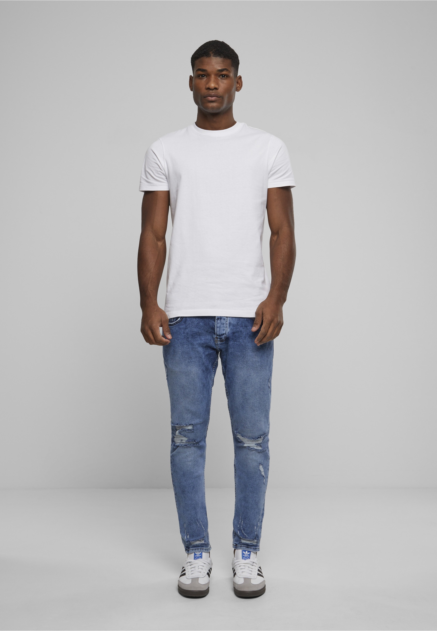 2Y Premium Bequeme Jeans »2Y Premium Herren 2Y Destroyed Cropped Skinny Denim«