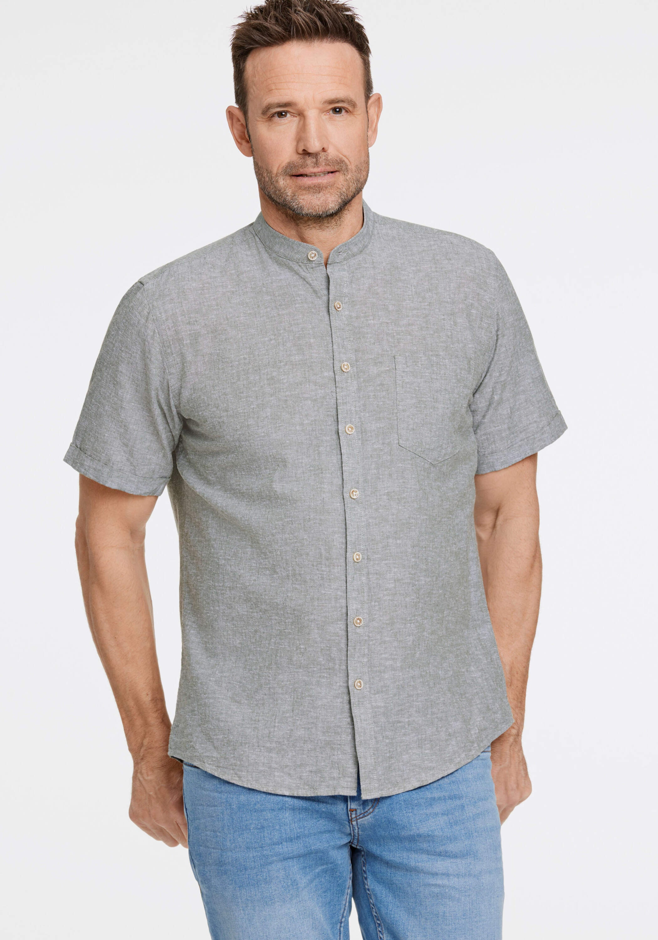 JACK’S Leinenhemd »Leinenhemd (Kurzarm) Regular Fit«