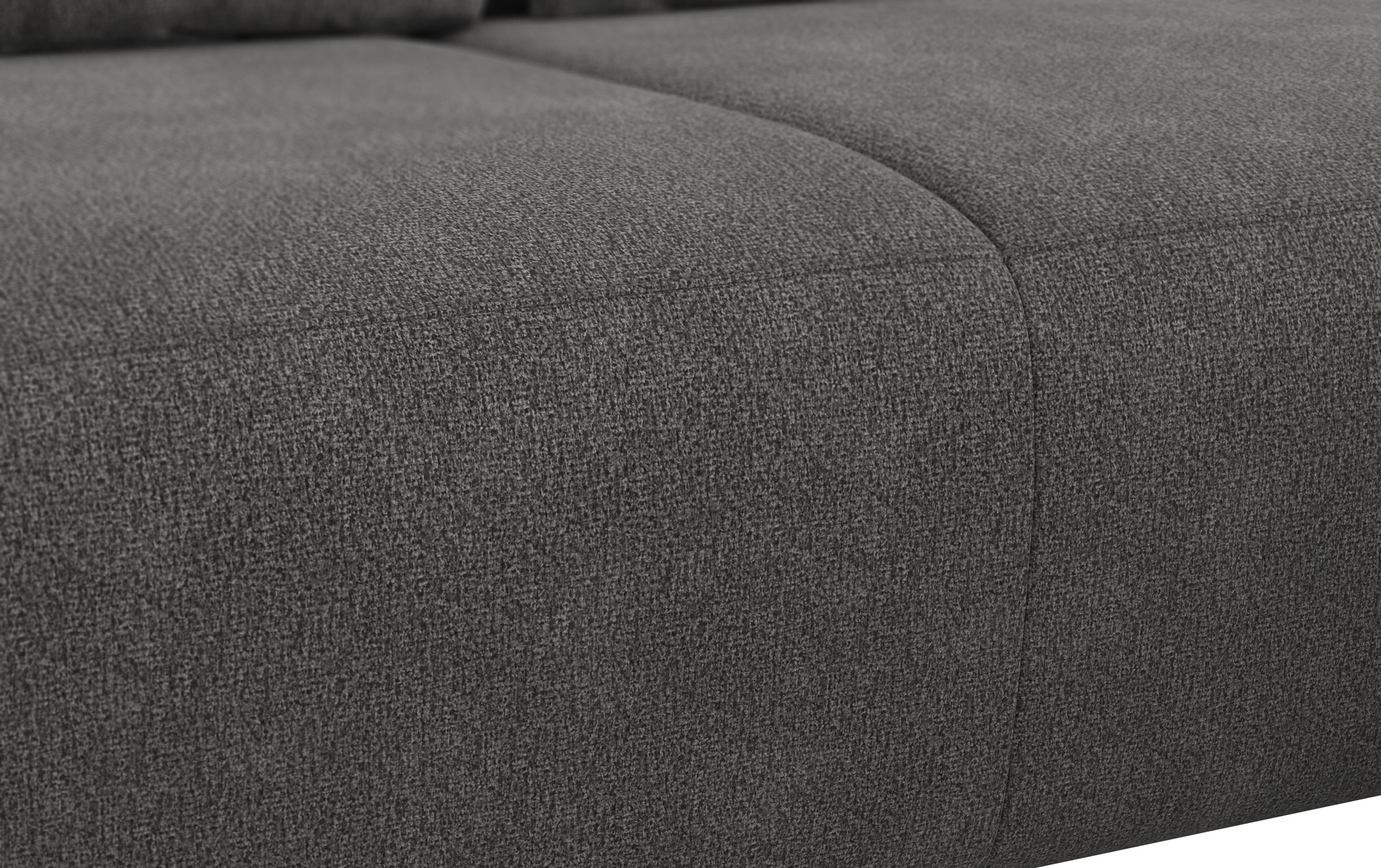 COTTA Ecksofa »Side L-Form, mit Kopfteilverstellung & 3 Nierenkissen«, optional motorische Sitztiefenverstellung