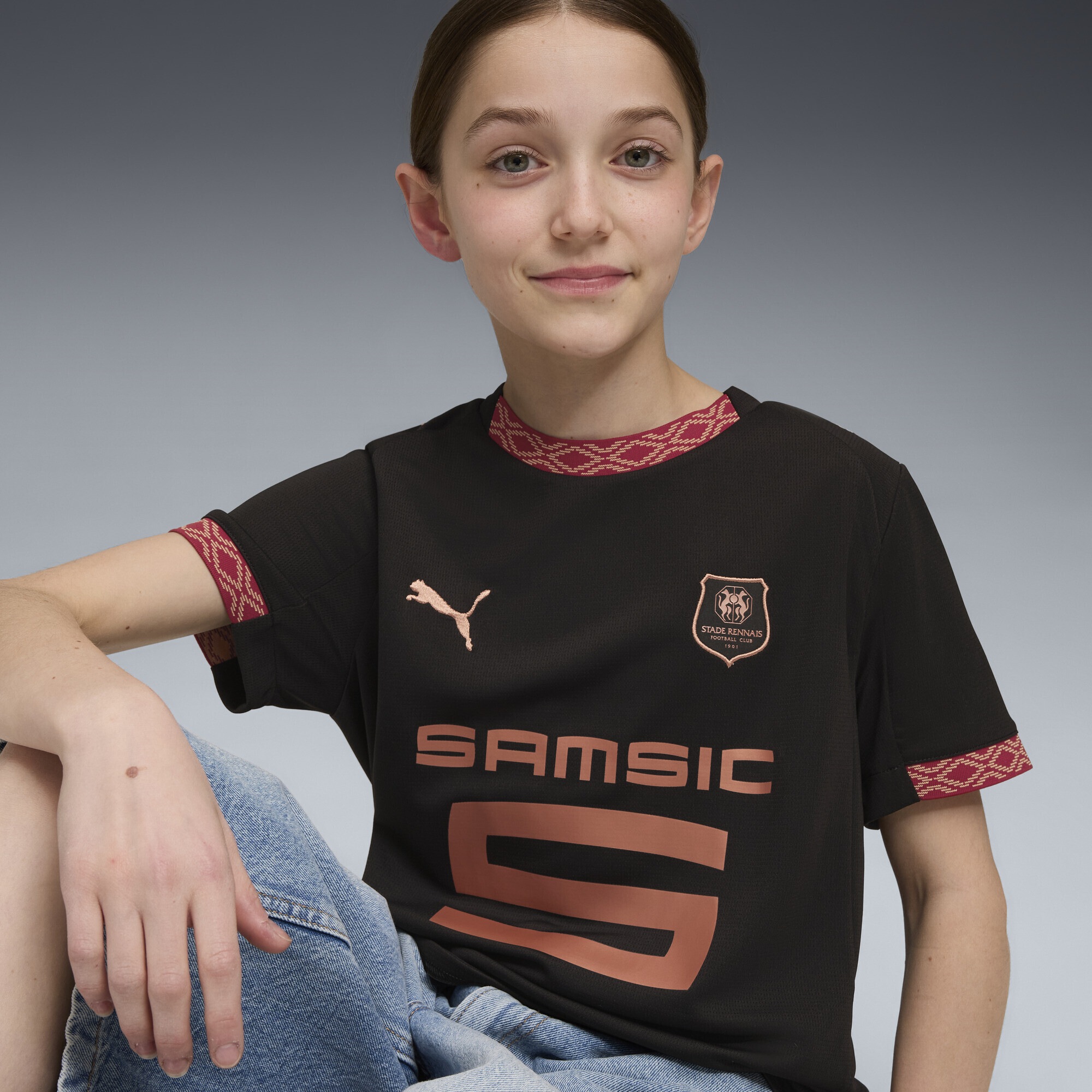 PUMA Trainingsshirt »Stade Rennais FC 25/26 Ausweichtrikot Jugendliche«
