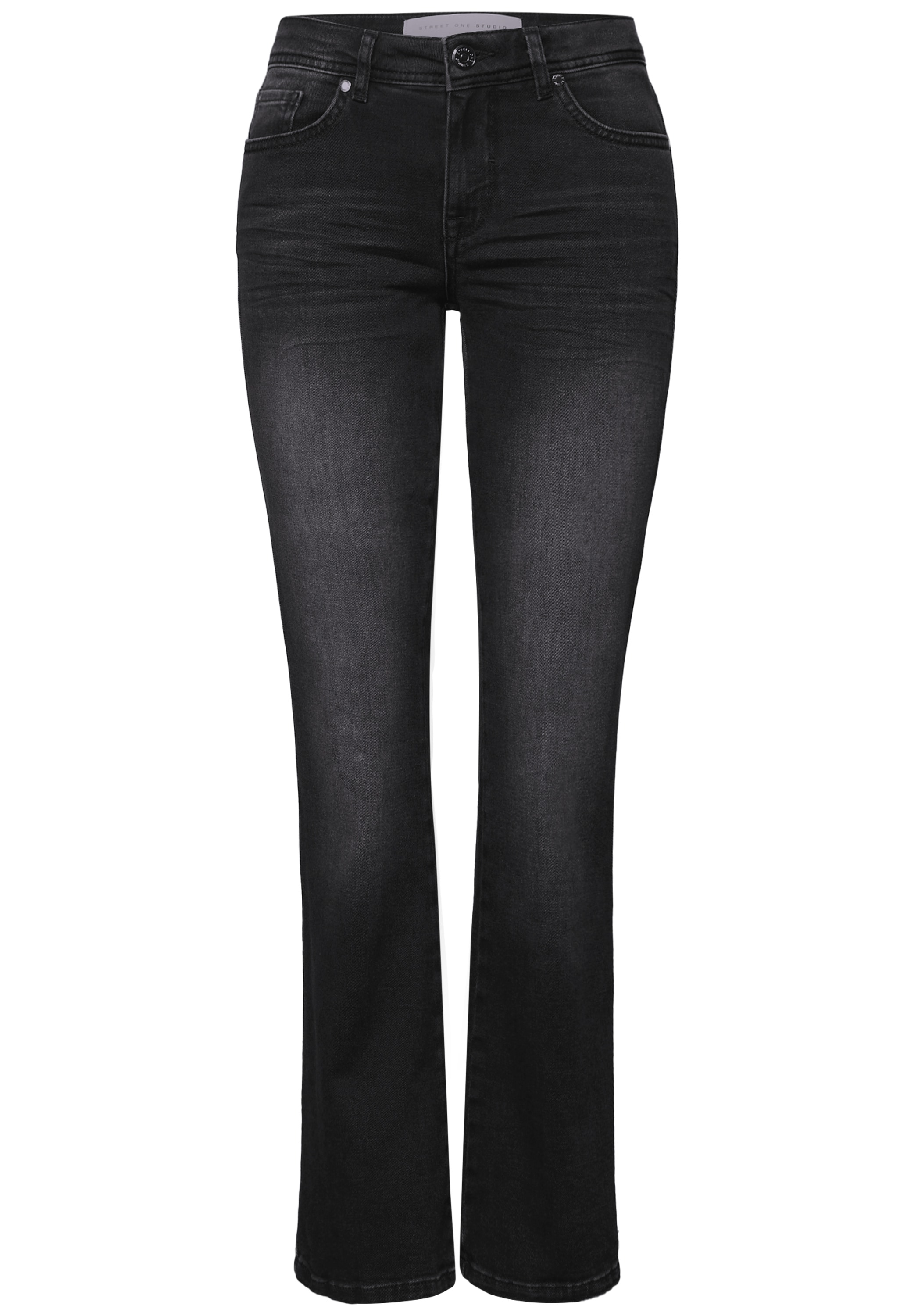 STREET ONE STUDIO Bootcut-Jeans 5-Pocket-Style