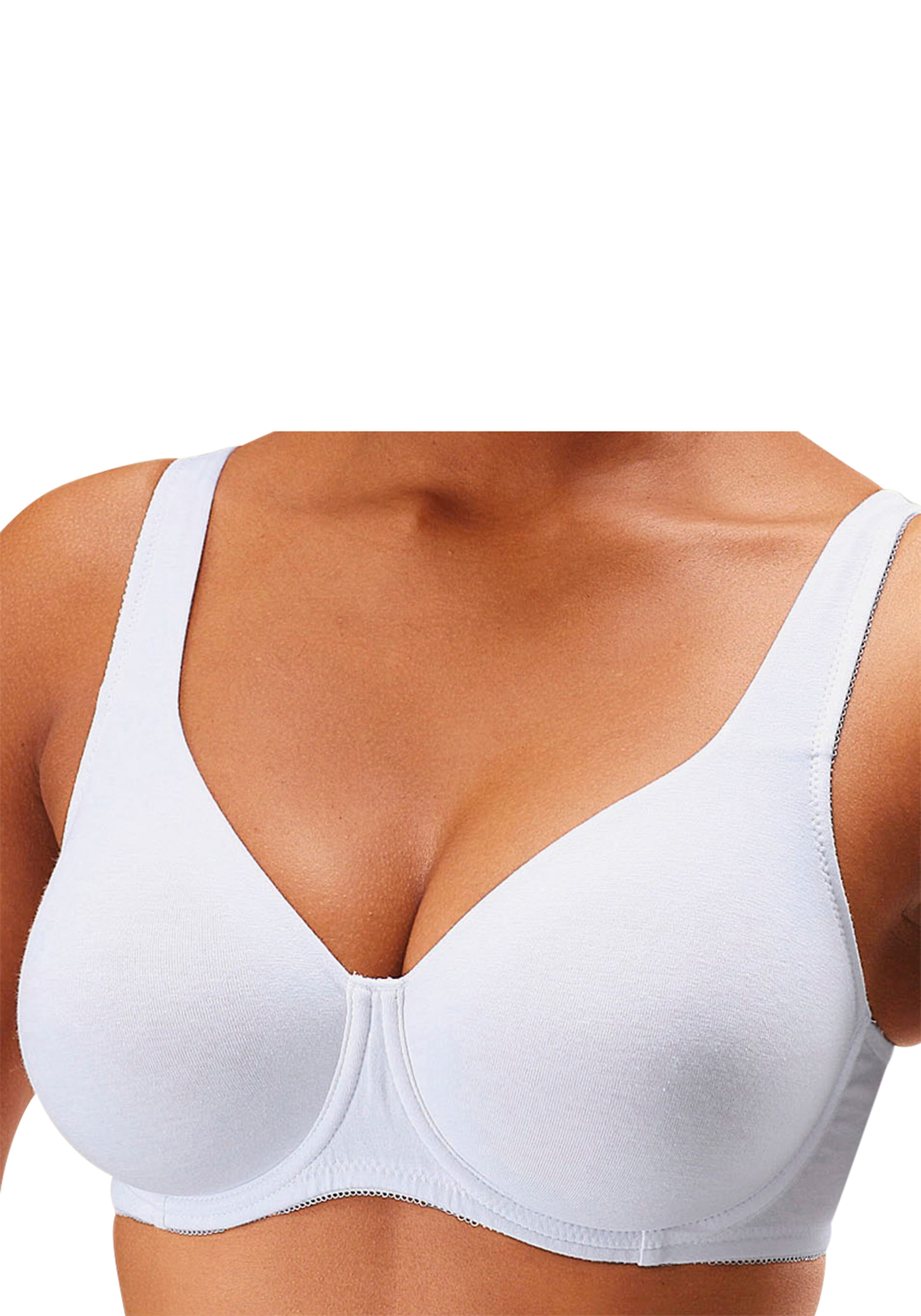 petite fleur (Packung, | mit BAUR online T-Shirt-BH, ohne Bügel, Stück), Dessous bestellen 2 Basic Schale