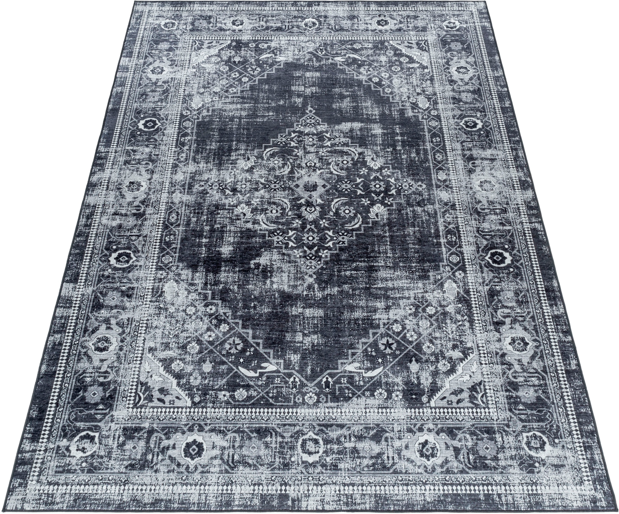 Ayyildiz Teppiche Teppich "FIESTA 4301" rechteckig 6 mm Höhe Läufer, pflege günstig online kaufen