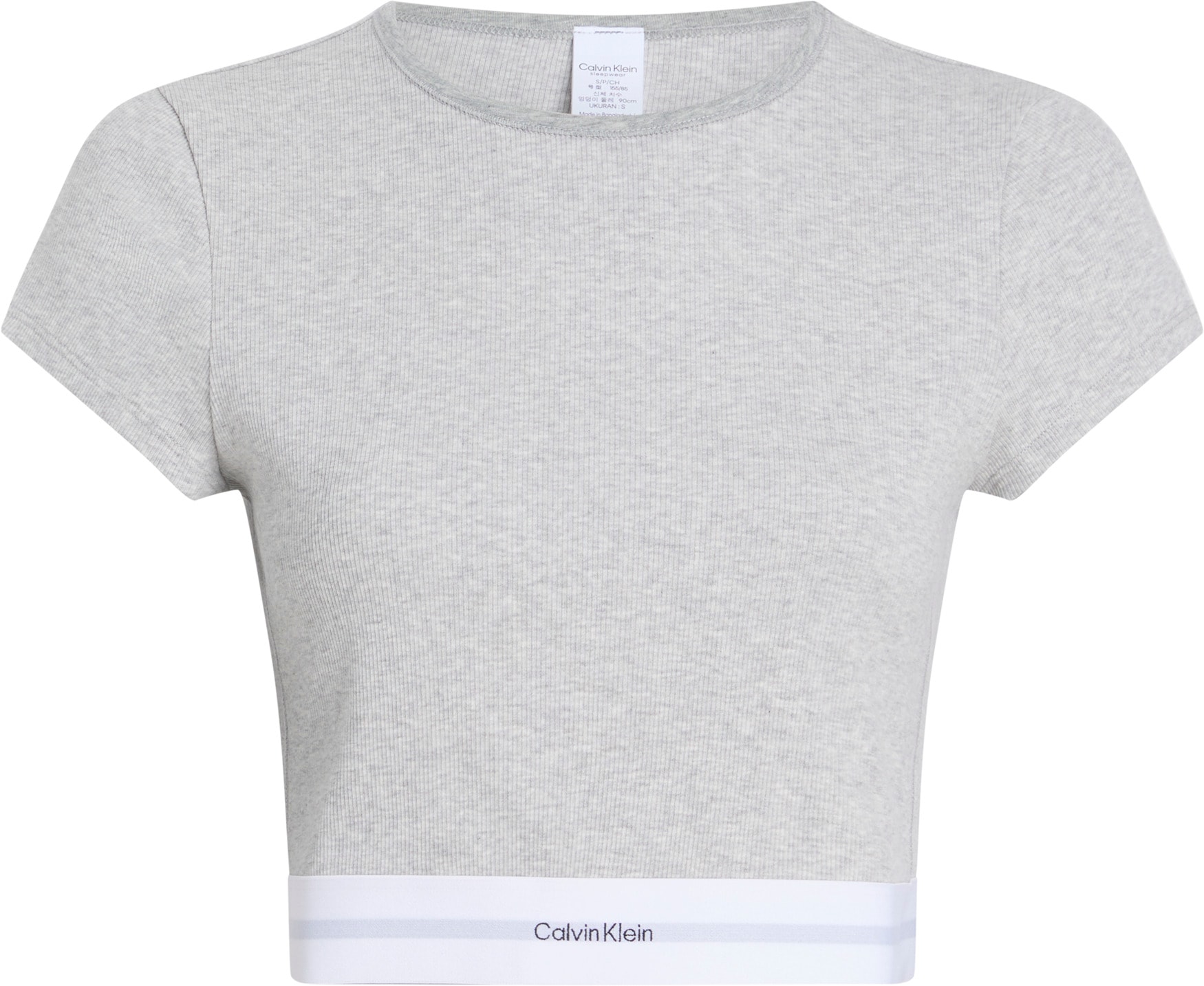 Calvin Klein Underwear T-Shirt »RIB CROP TEE«, mit extra kurzem Schnitt