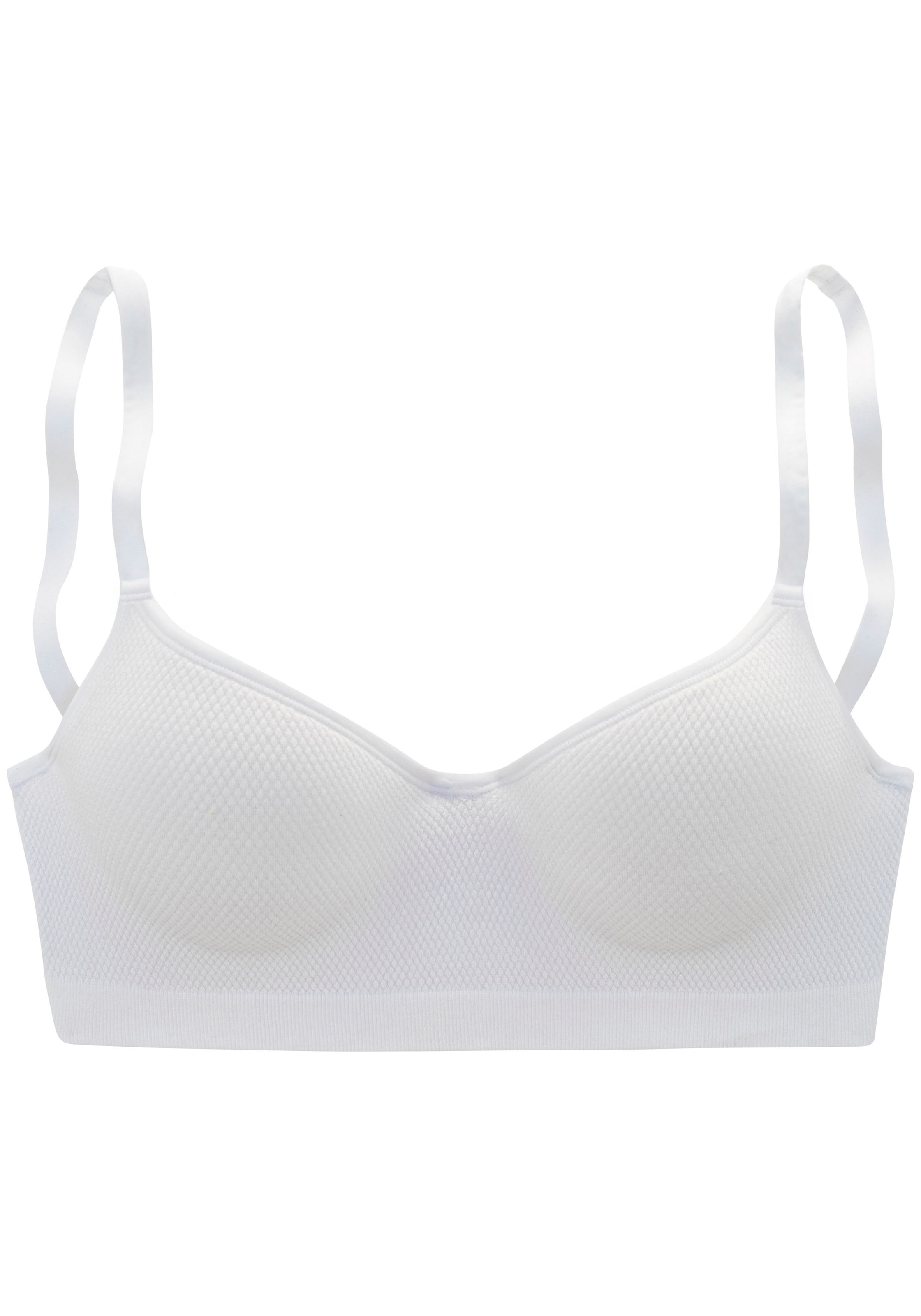 LASCANA Push-up-BH »COMFY BRA«, mit Bügel aus weicher Baumwollmischung, Dessous