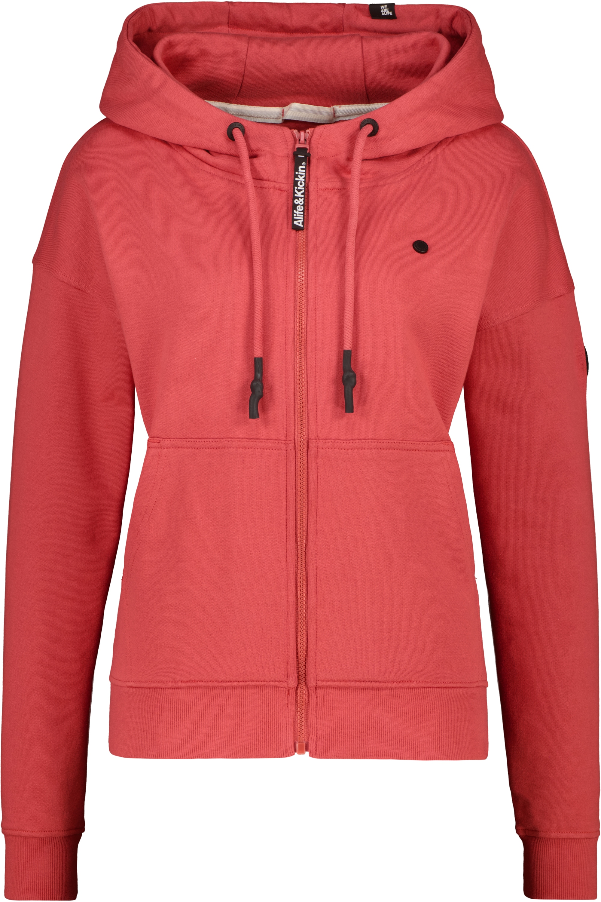 Kapuzensweatjacke »Damen TwiggyAK A«, Basic Hoodie Kapuzenpullover, Sweatshirt mit Kapuze