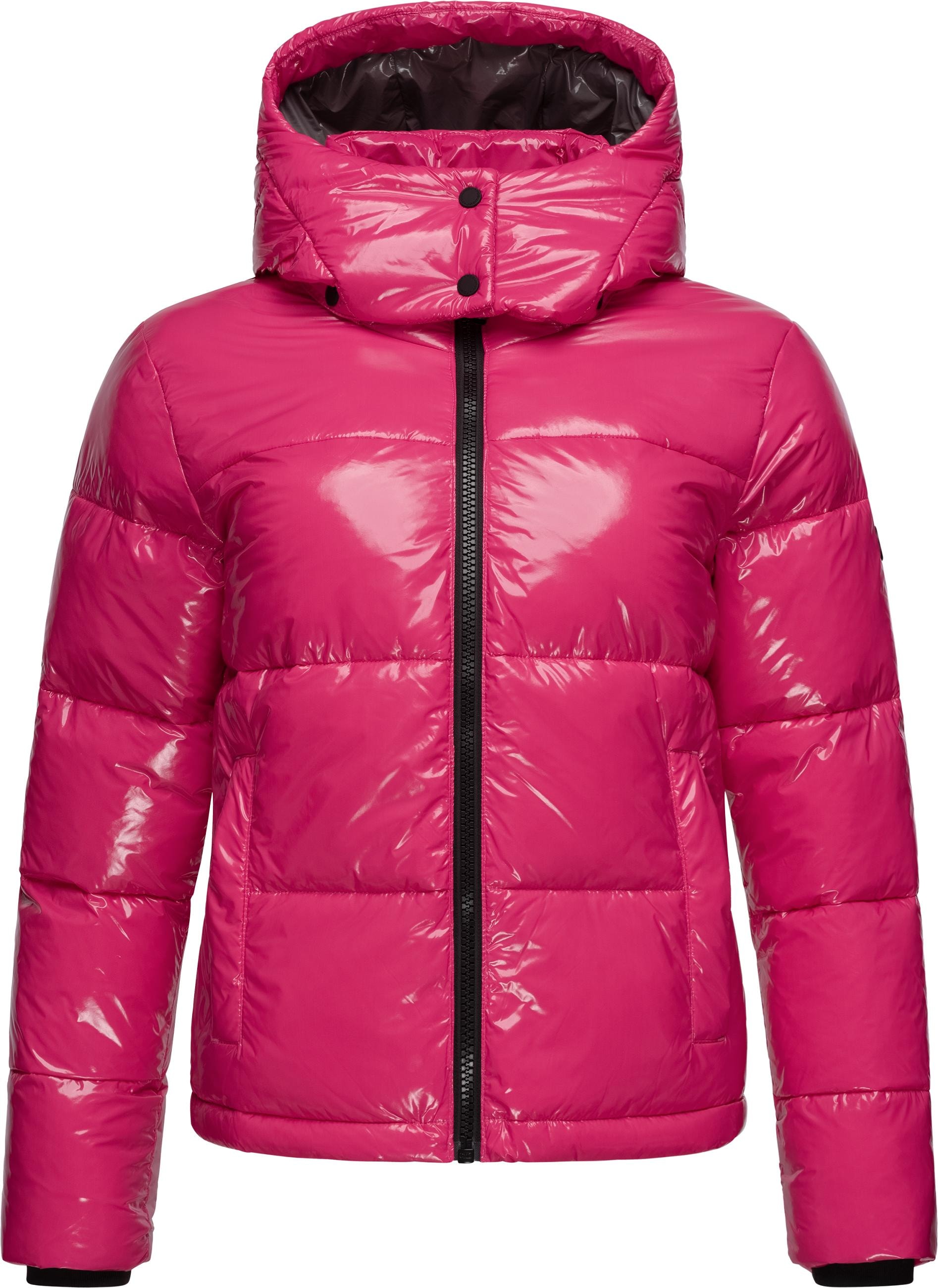 Ragwear Steppjacke »Roobie«, mit Kapuze, super stylische, gänzende Damen Winterjacke