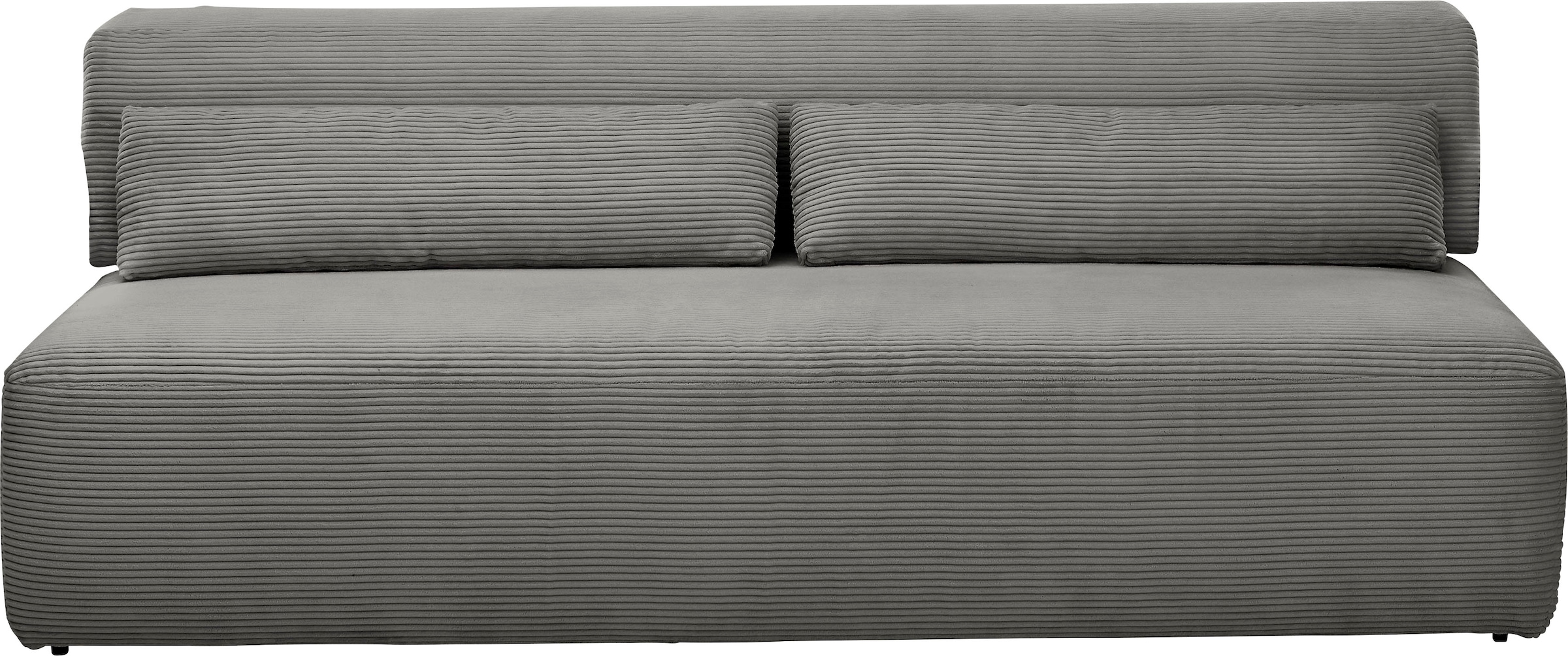 INOSIGN Schlafsofa »Donka Dauerschläfer-geeignet, belastbar bis 270 kg incl. Bettkasten,«, ohne Armlehnen, Breite 200 cm, auch in Cord, Tonnentaschen-Federkern