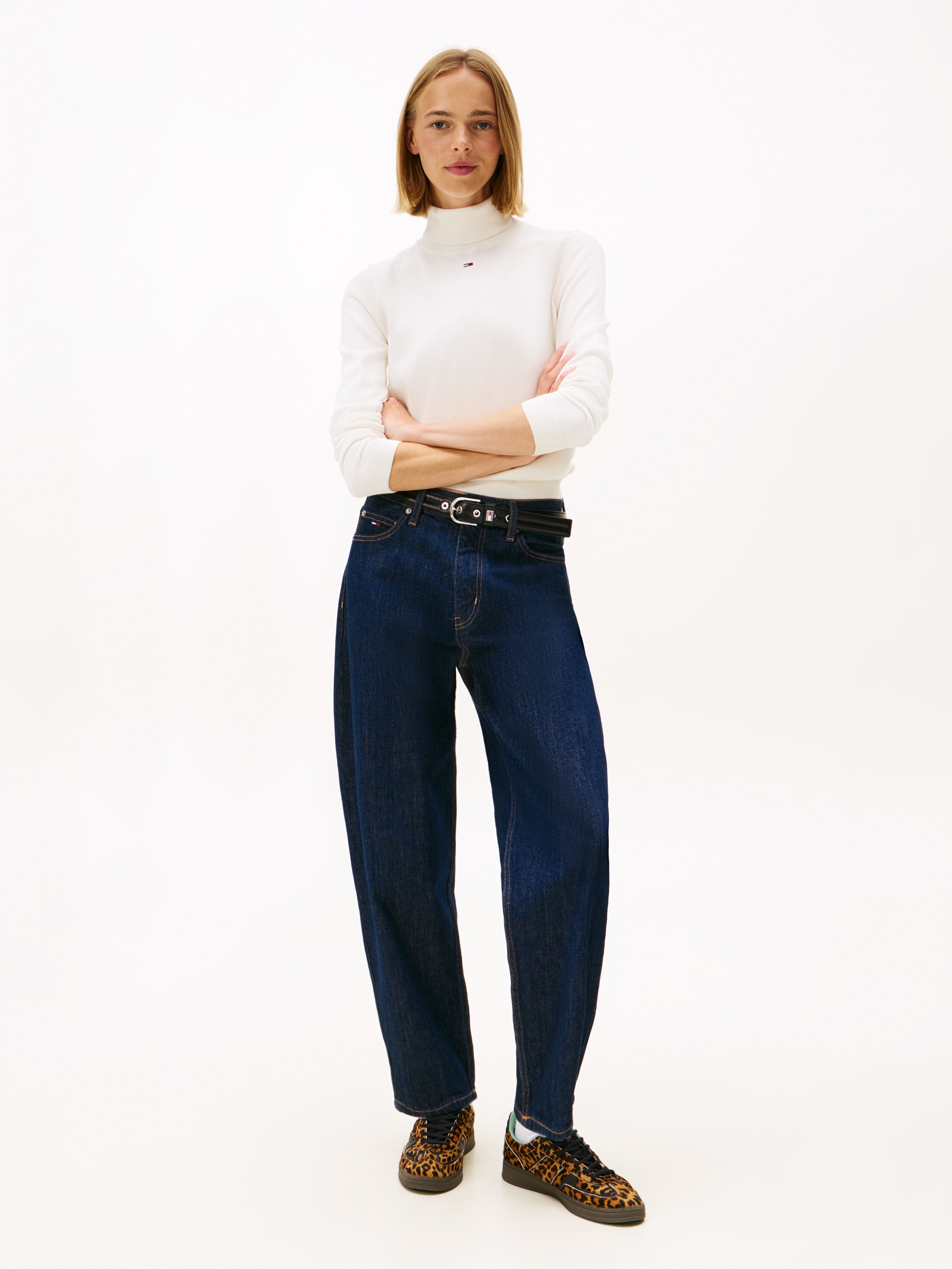 Thumbnail - Tommy Jeans Rollkragenpullover "TJW ESSENTIAL TRTLNK SWEATER"
