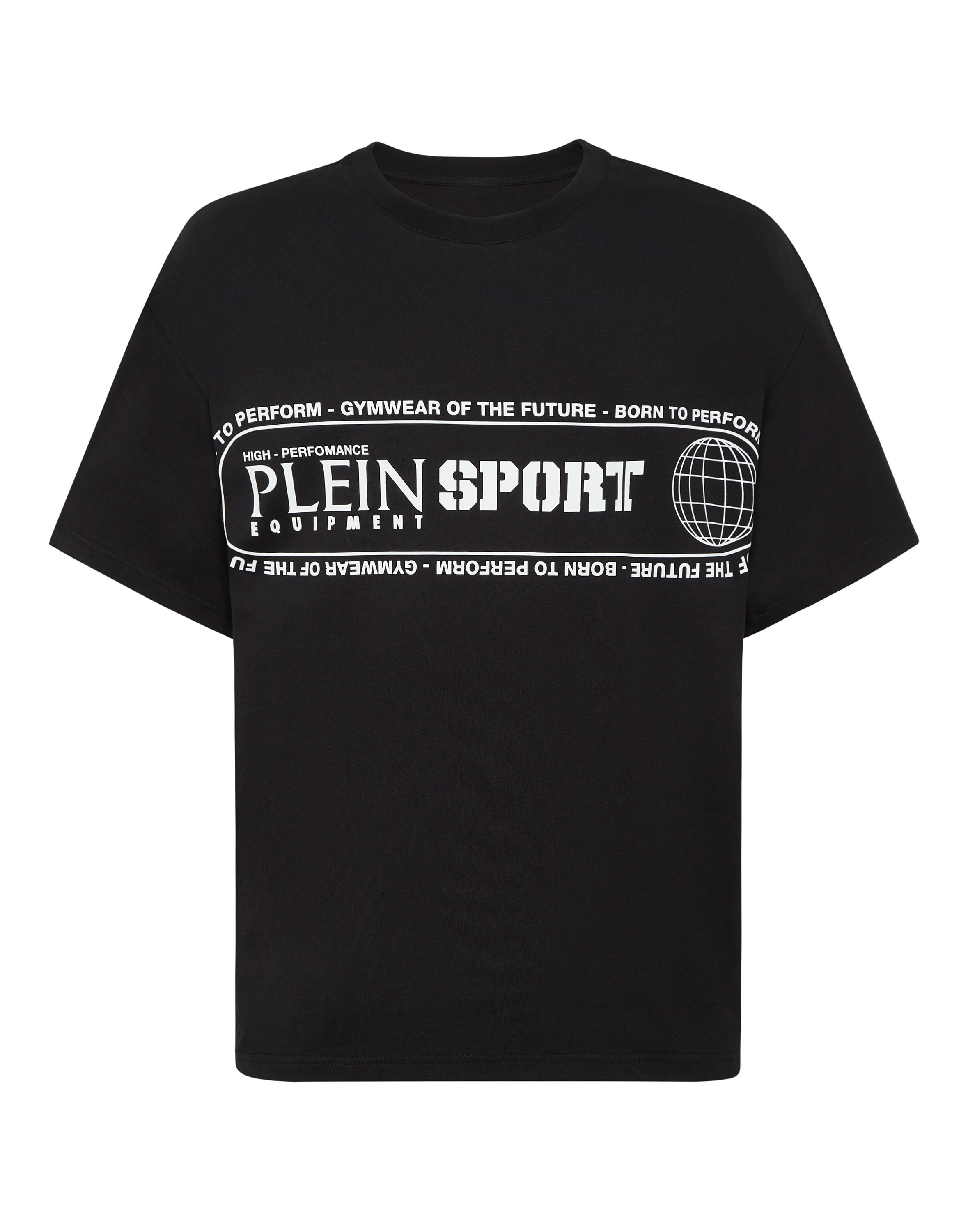 T-Shirt PLEIN SPORT "Logo", Jungen, Gr. XS, 02, schwarz, Obermaterial: 100% Baumwolle, Shirts T-Shirt