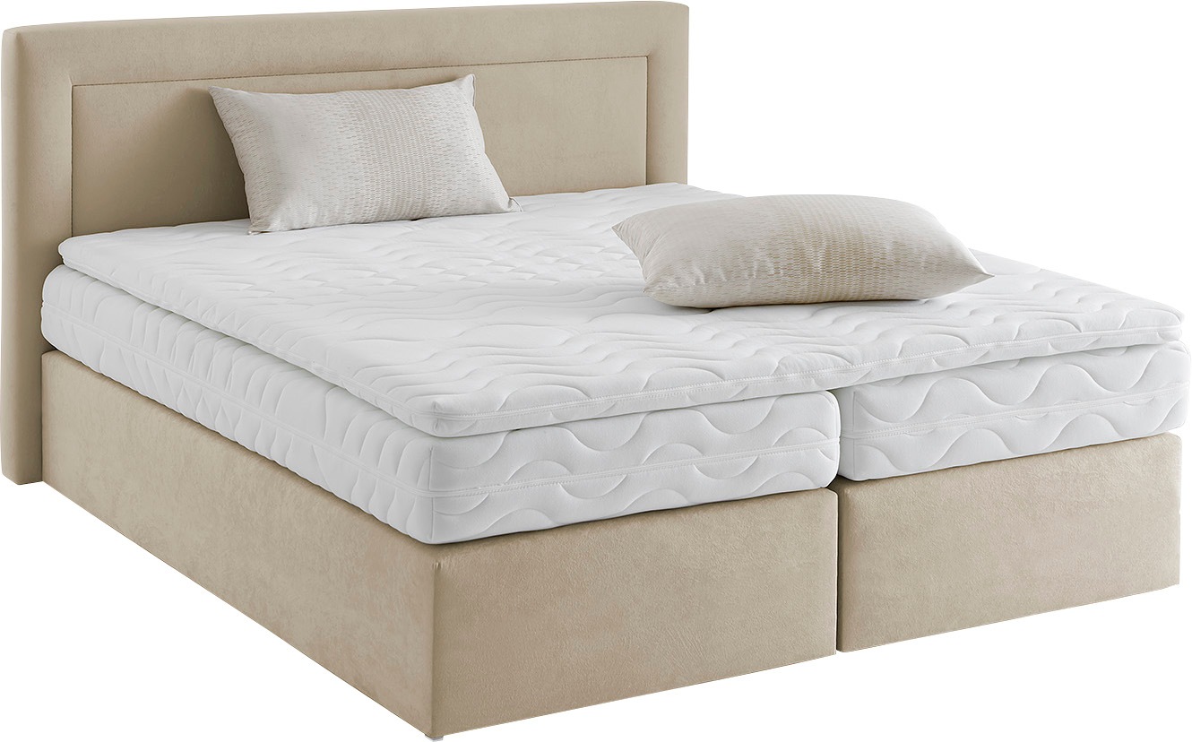 Westfalia Schlafkomfort Boxspringbett, wahlweise mit Bettkasten und Topper