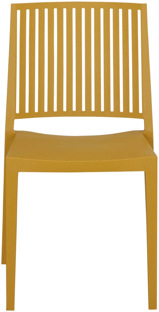 Siena Garden Gartensessel »Lane 2er Set Stapelstuhl mustard« Set, 2 Stk. tlg. Gestell, Polypropylen/Glasfaser