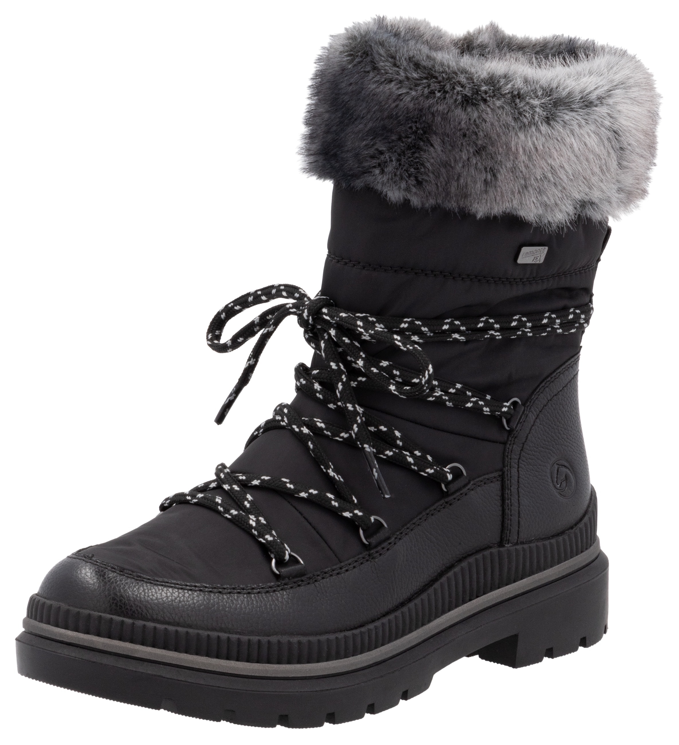 Remonte Winterboots, Blockabsatz, Winterstiefelette mit wasserabweisender T günstig online kaufen