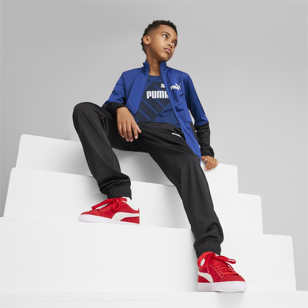 PUMA Jogginganzug »Colourblock Poly Suit Jungen«