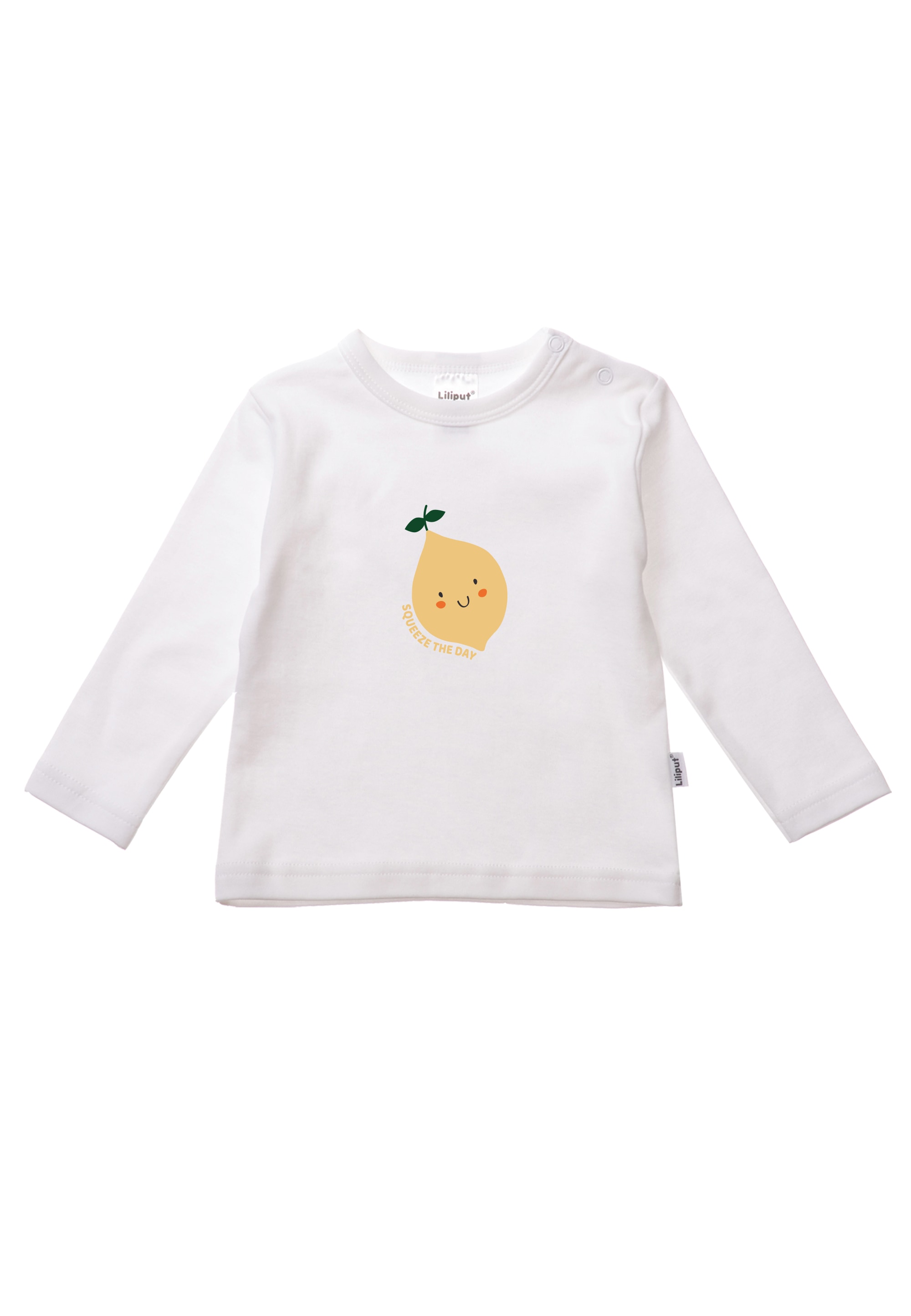Liliput Sweatshirt »Zitrone squeeze the day«, (2 tlg.), mit Druckknöpfen auf der Schulter