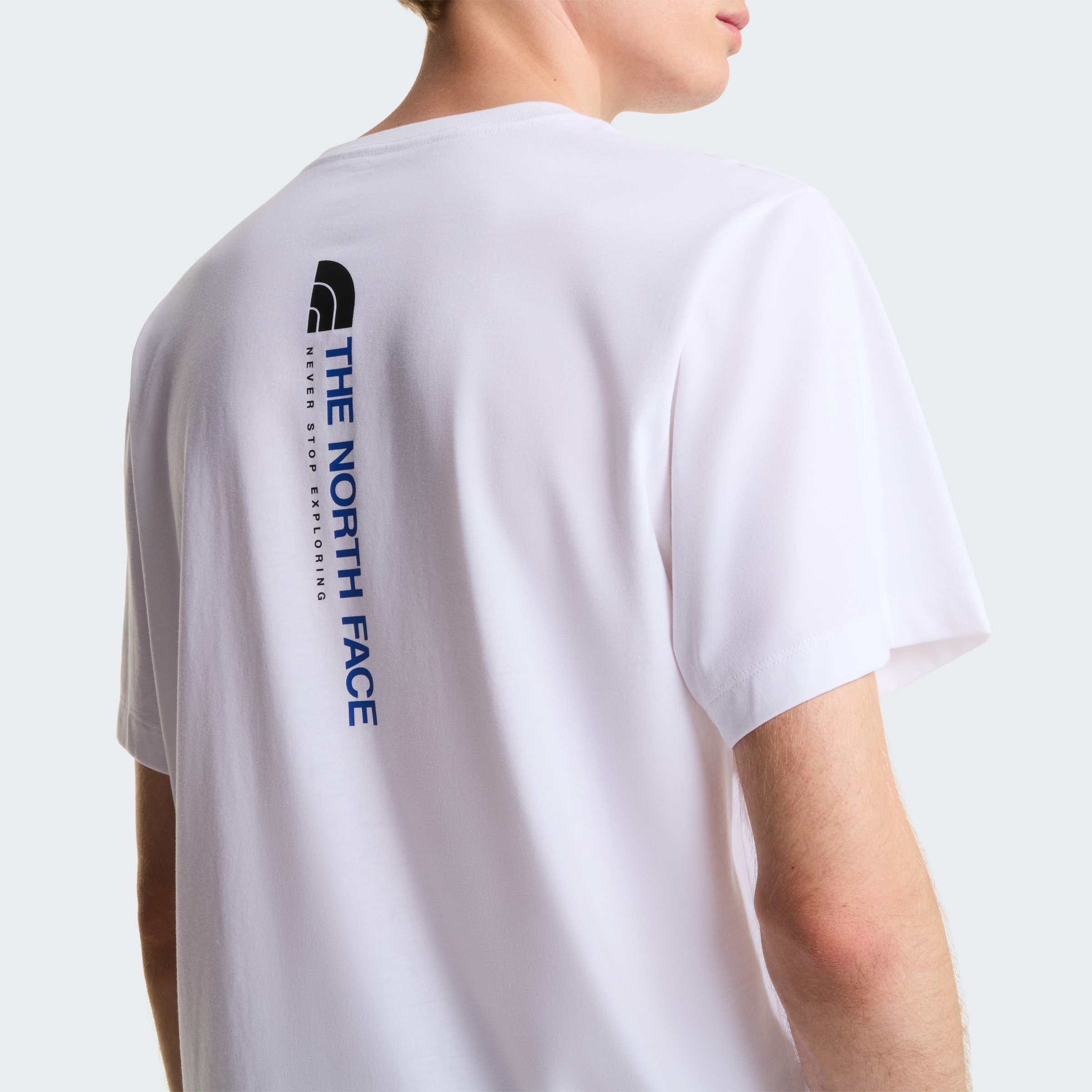 The North Face T-Shirt »M VERTICAL REGULAR SHORT SLEEVE TEE-GRAPHIC« 1 tlg. für Sportmode und Outdoormode, modernes Design