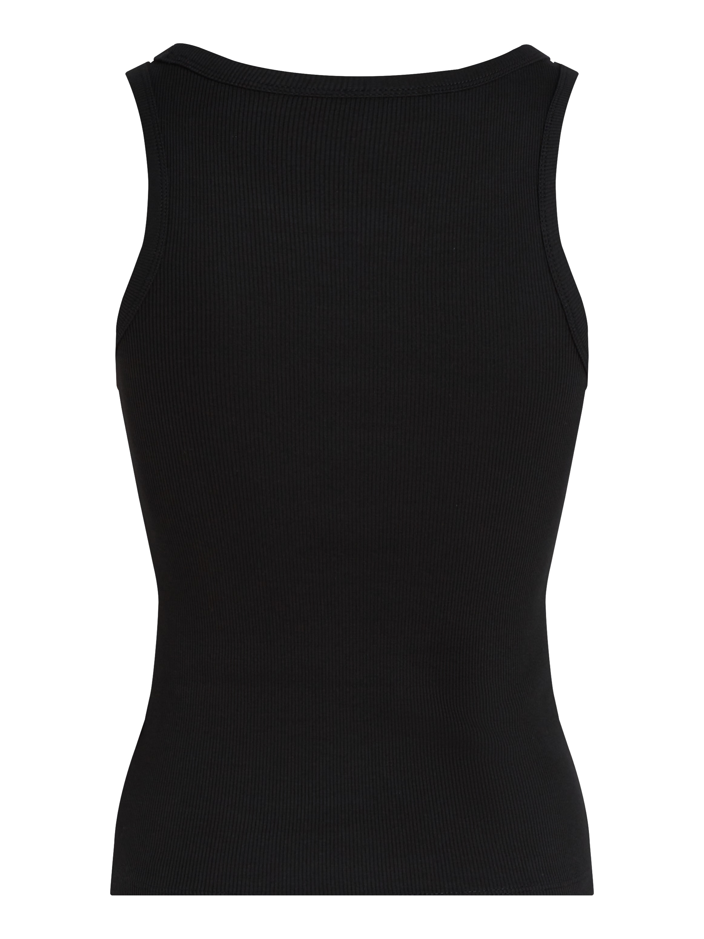 Calvin Klein Jeans Tanktop »WOVEN LABEL RIB TANK TOP«, mit Logodruck