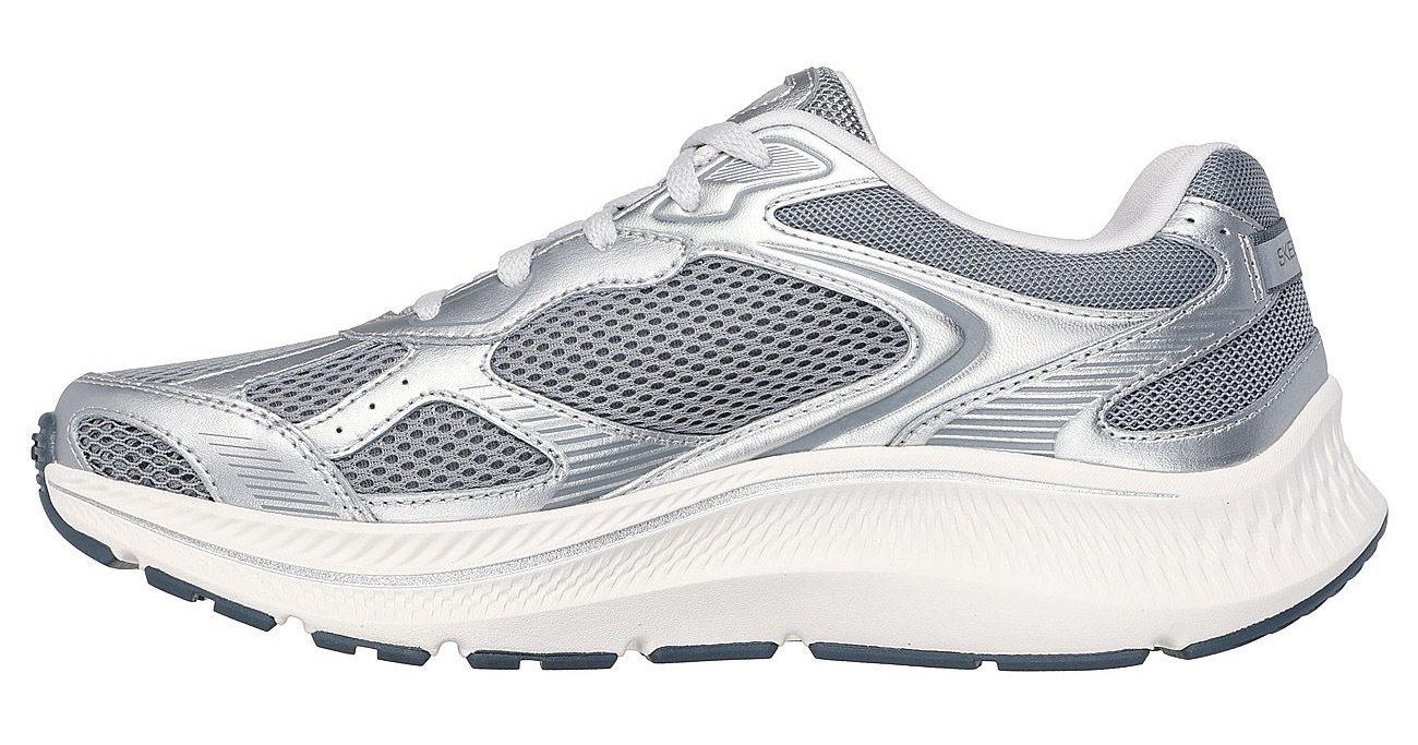 Skechers Sneaker »GO RUN CONSISTENT 2.0«, Retro Sneaker, Schnürschuh mit Metallic-Besätzen, Weite G (=weit)