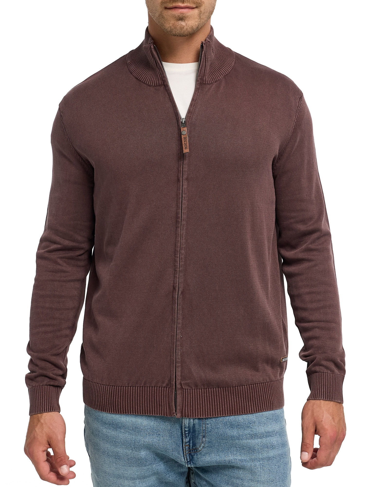 Indicode Strickjacke »INArkmill cardigan« Baumwolle, regular fit