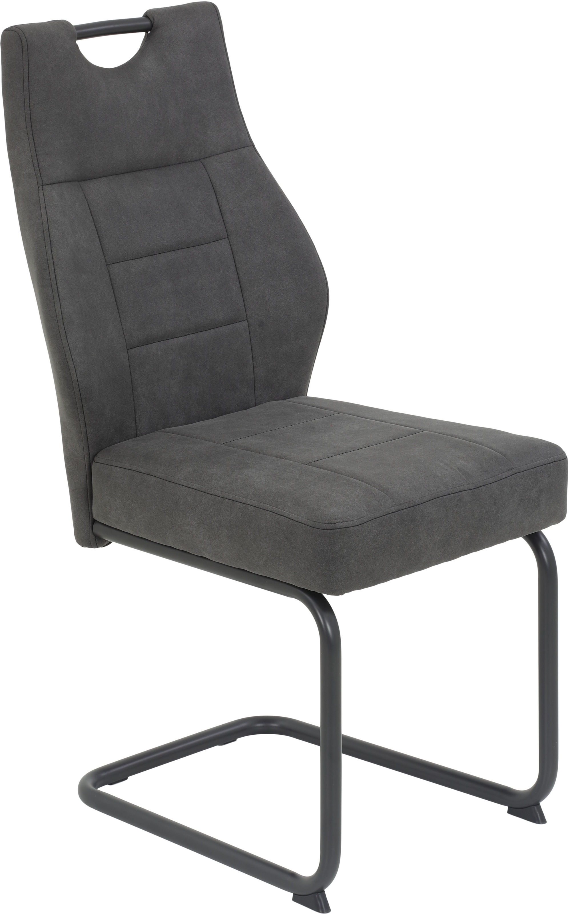 HELA Esszimmerstuhl »Linda S Schwingstuhl BESTSELLER«, (Set), 4 St., Microfaser, mit Taschenfederkern Sitz, mit 140KG belastbar, Freischwinger