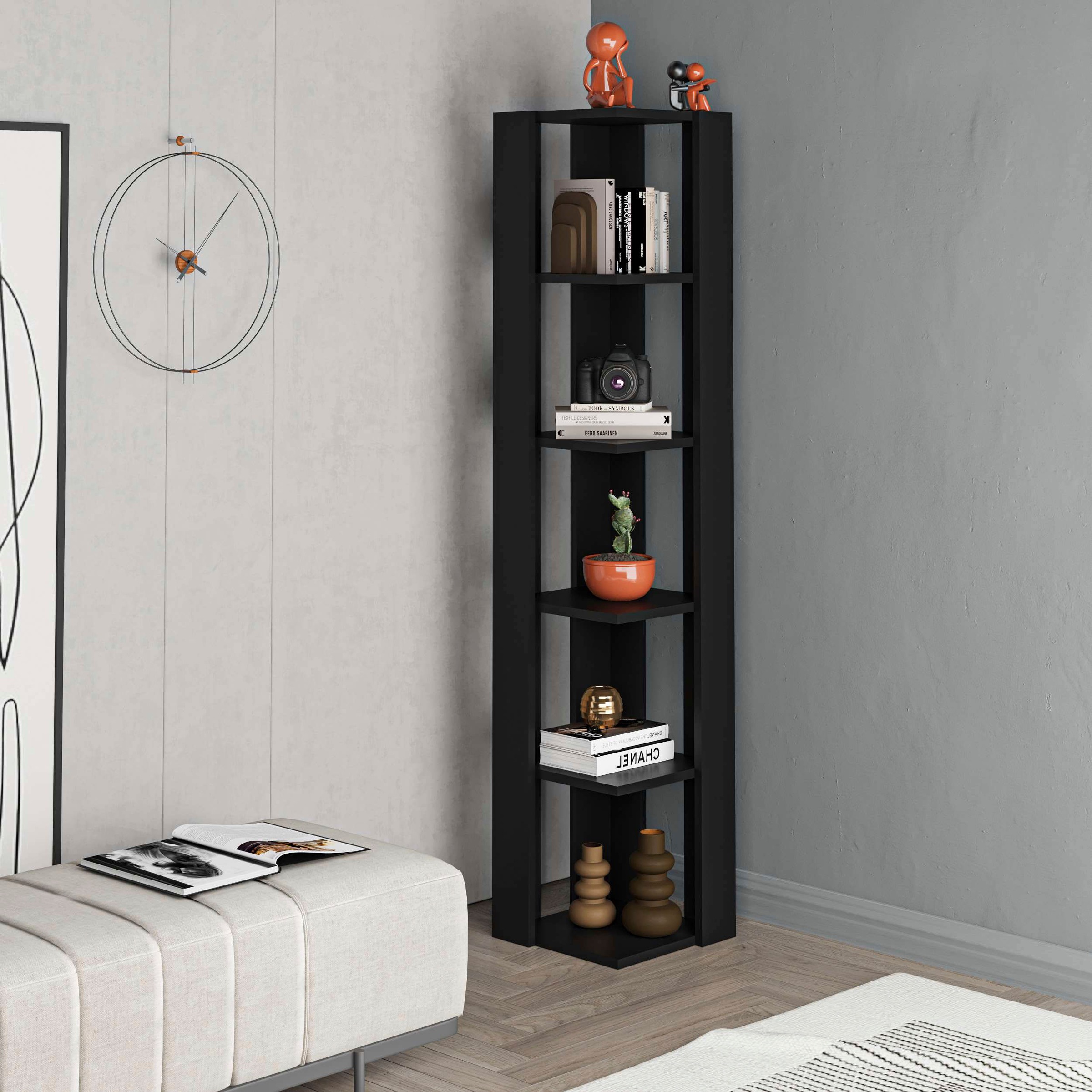 Decortie Eckregal "Nati Eckregal", (Packung), Leichte Montage, Lagerung, Pl günstig online kaufen