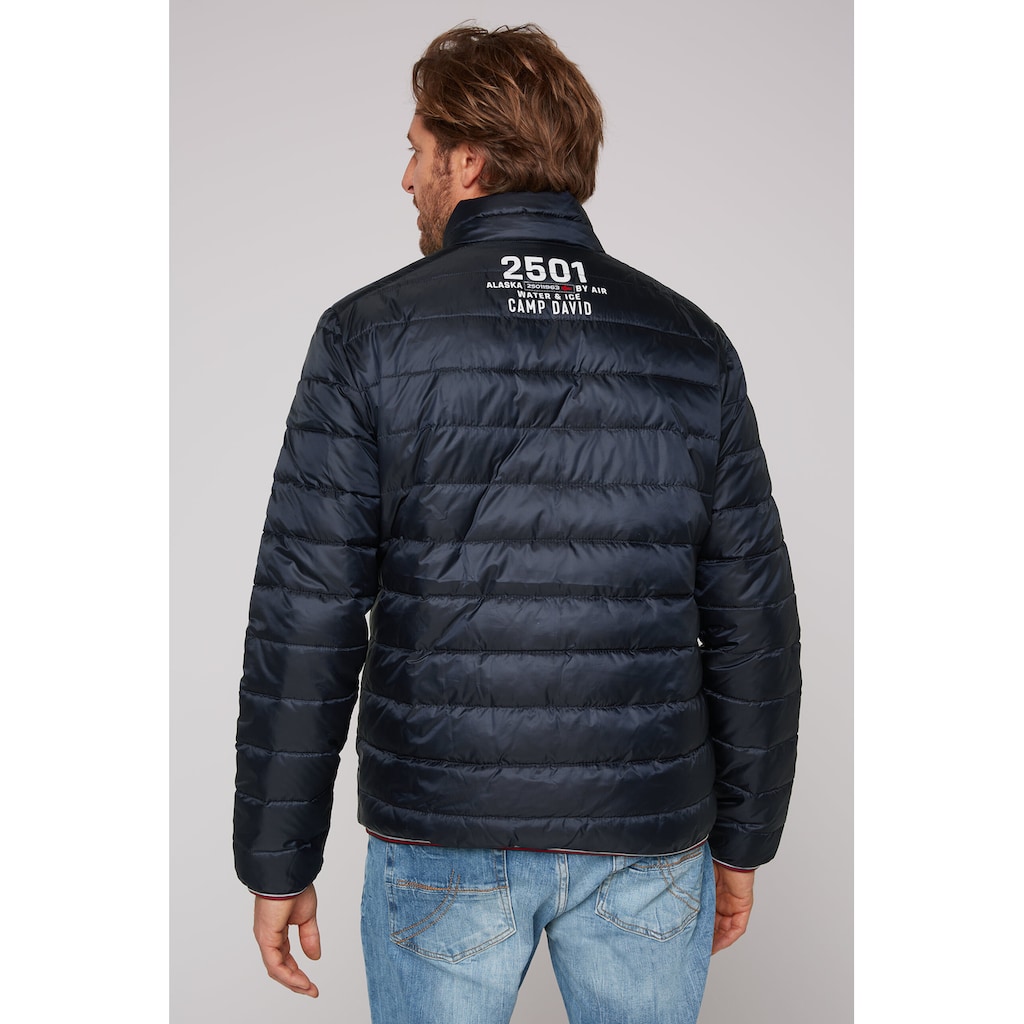 CAMP DAVID Outdoorjacke, mit Kapuze