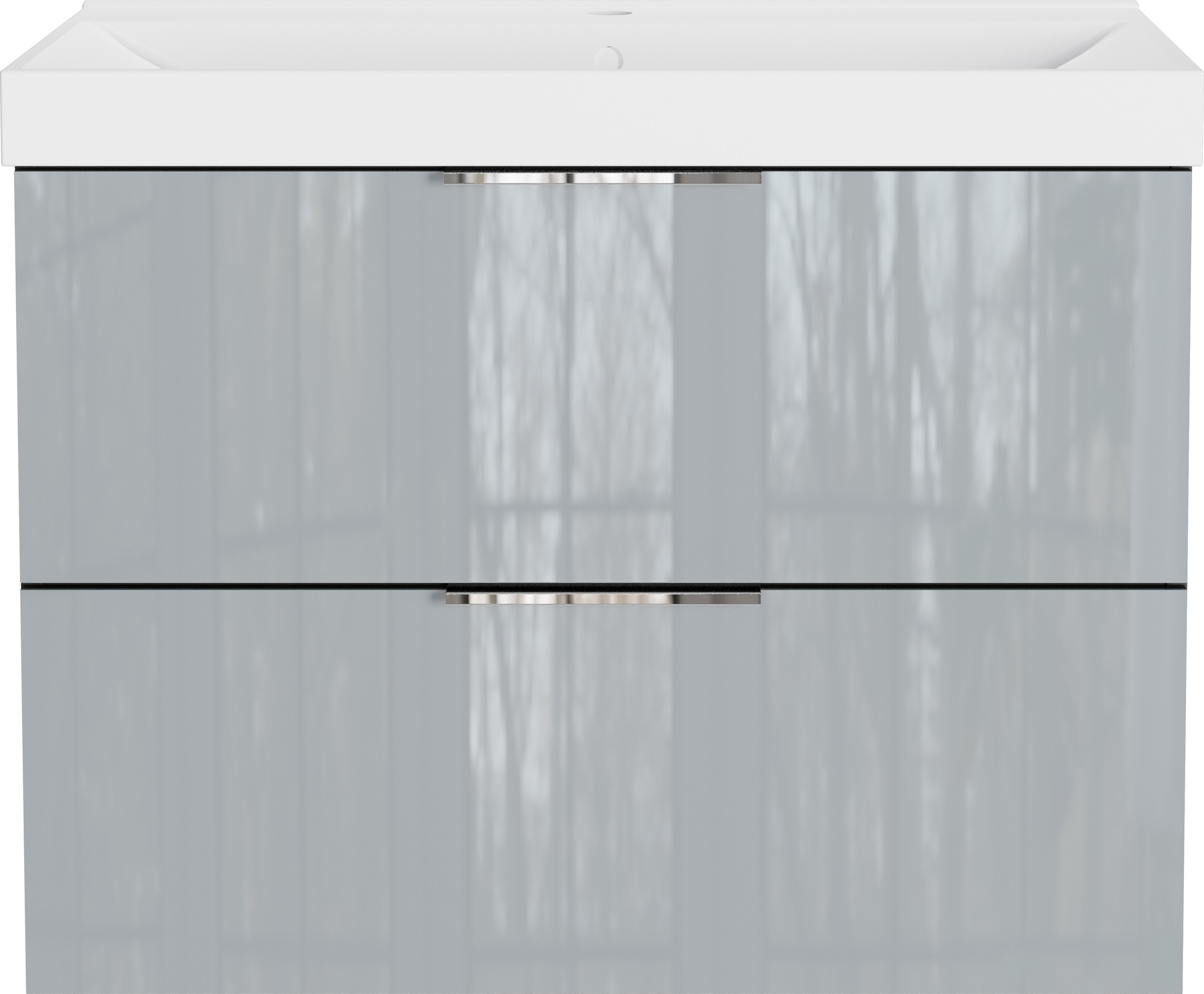 GERMANIA Waschtisch »Bisbee« 1 Stk. tlg. Waschtisch mit Glasfront in verschiedenen Breiten