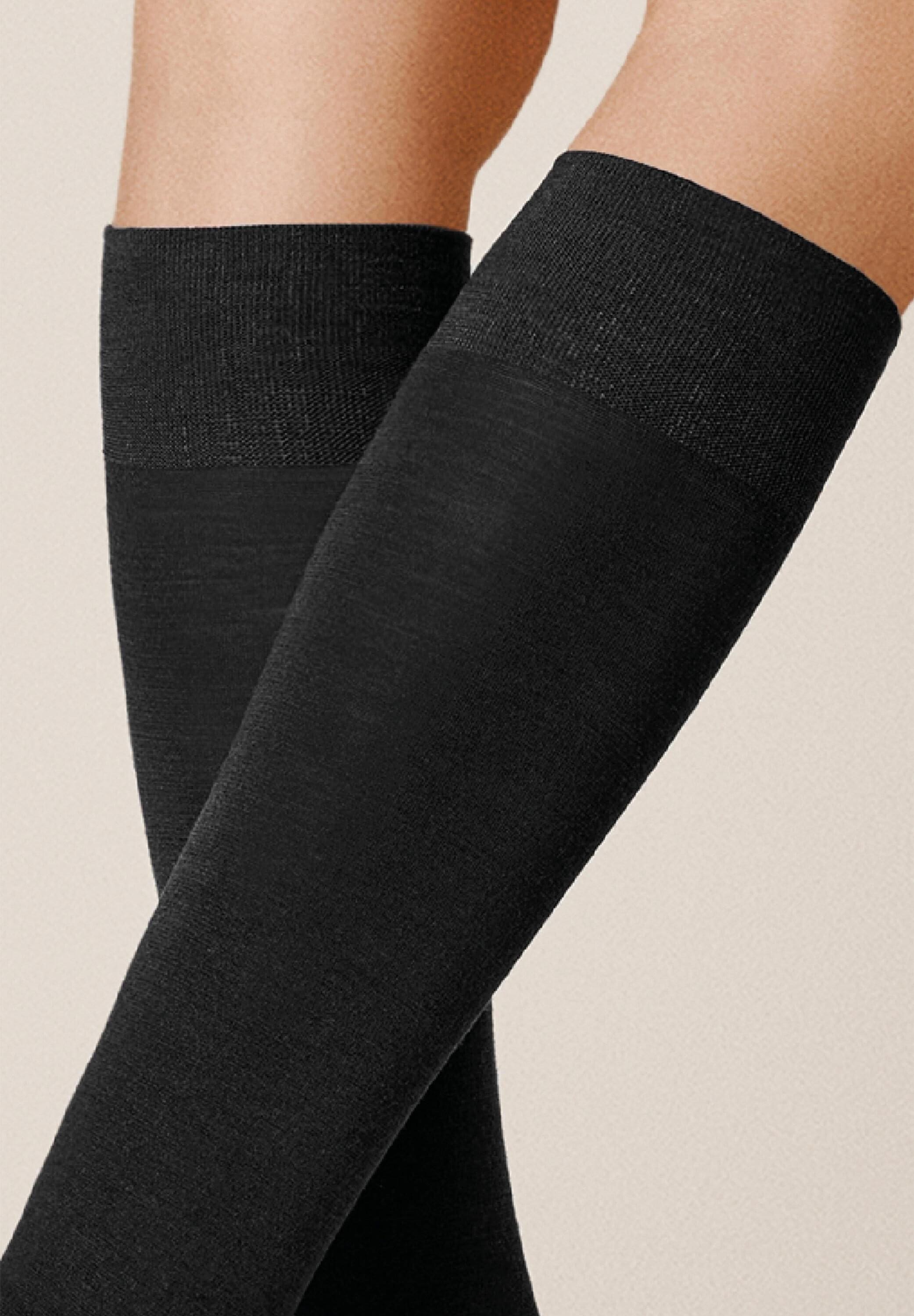 KUNERT Kniestrümpfe »Kniestrumpf Sensual Cotton«