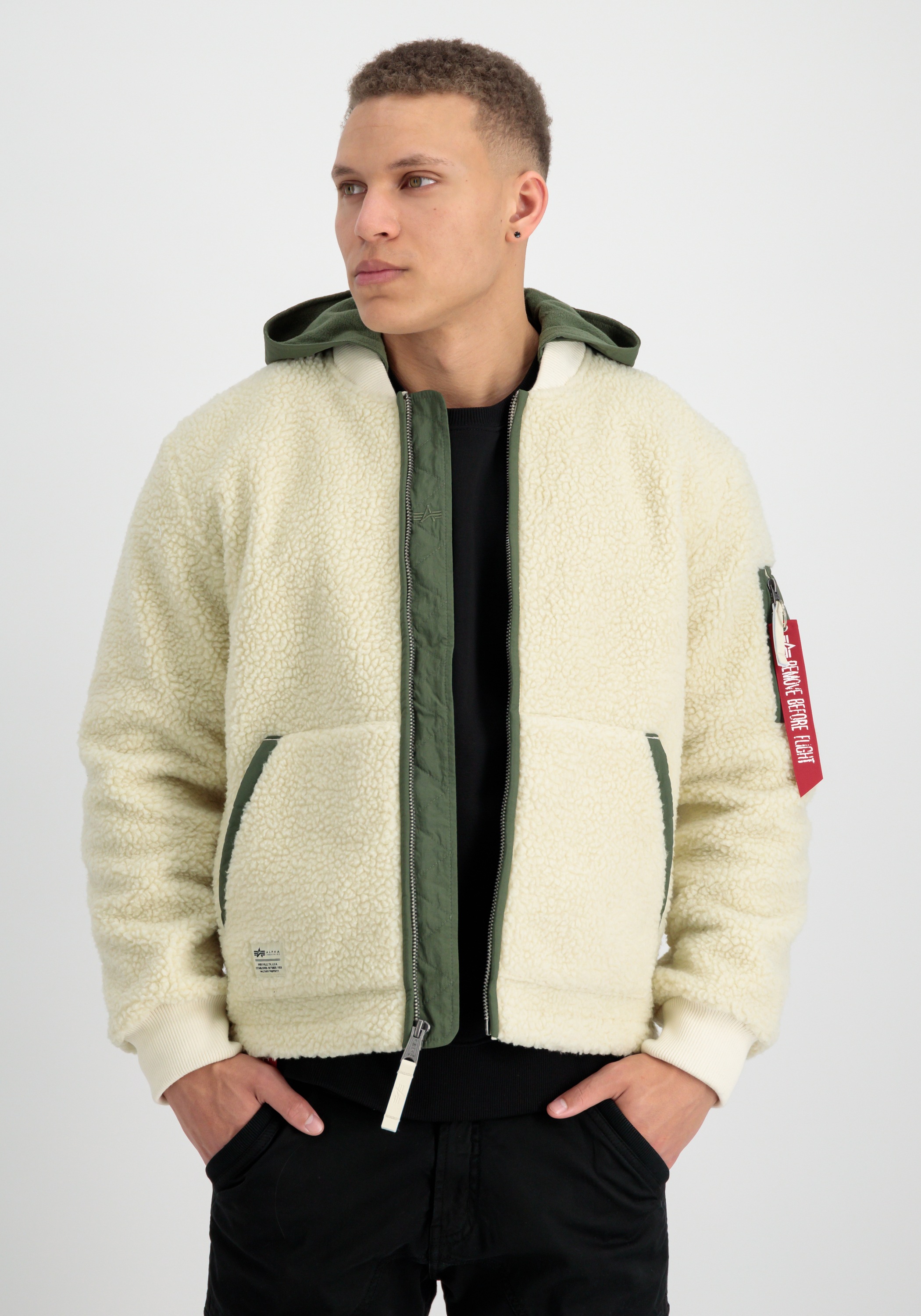 Alpha Industries Bomberjacke "Teddy Nylon ZH Jacket" günstig online kaufen
