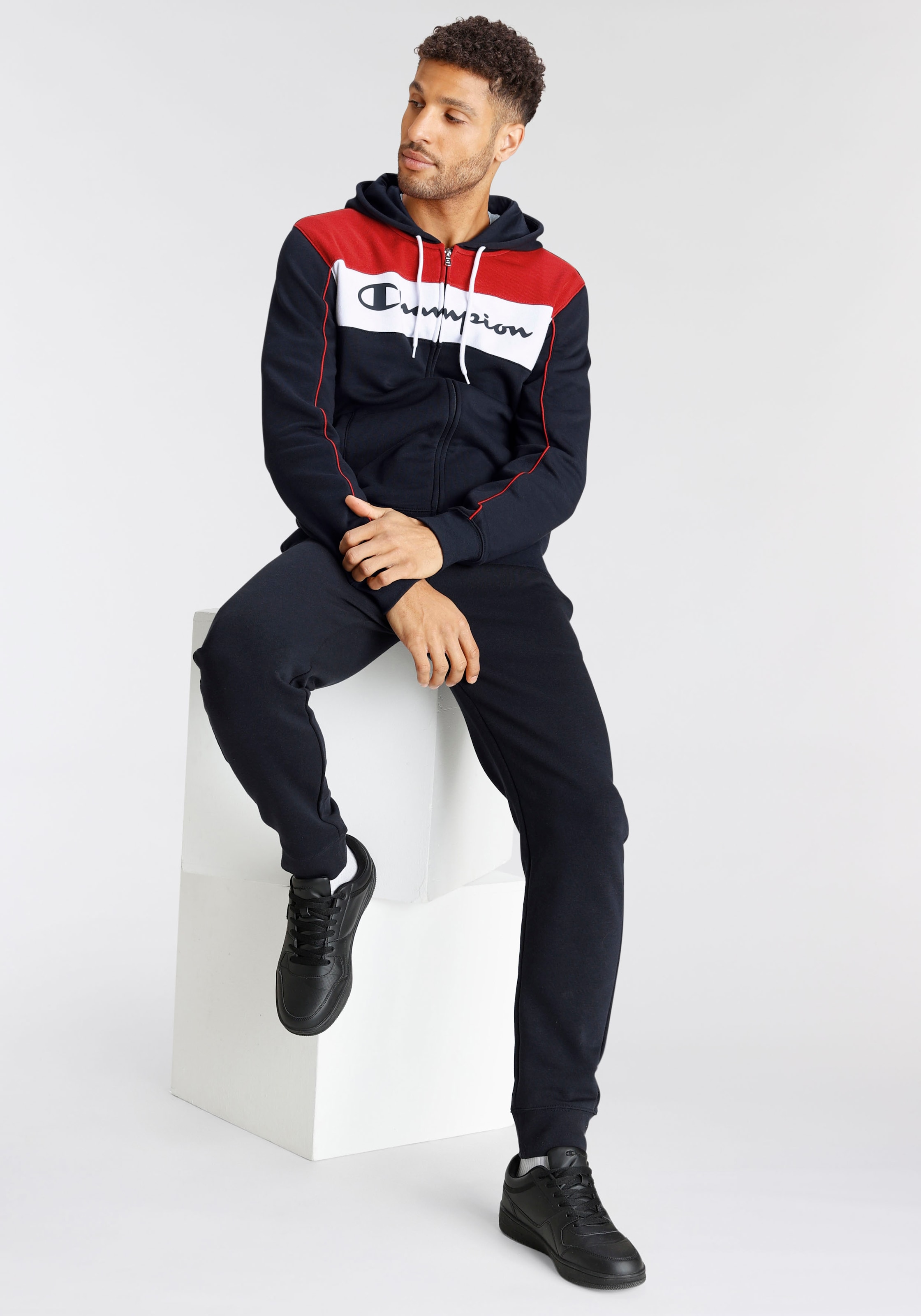 Champion Jogginganzug "Hooded Full Zip Suit", (2 tlg.) günstig online kaufen