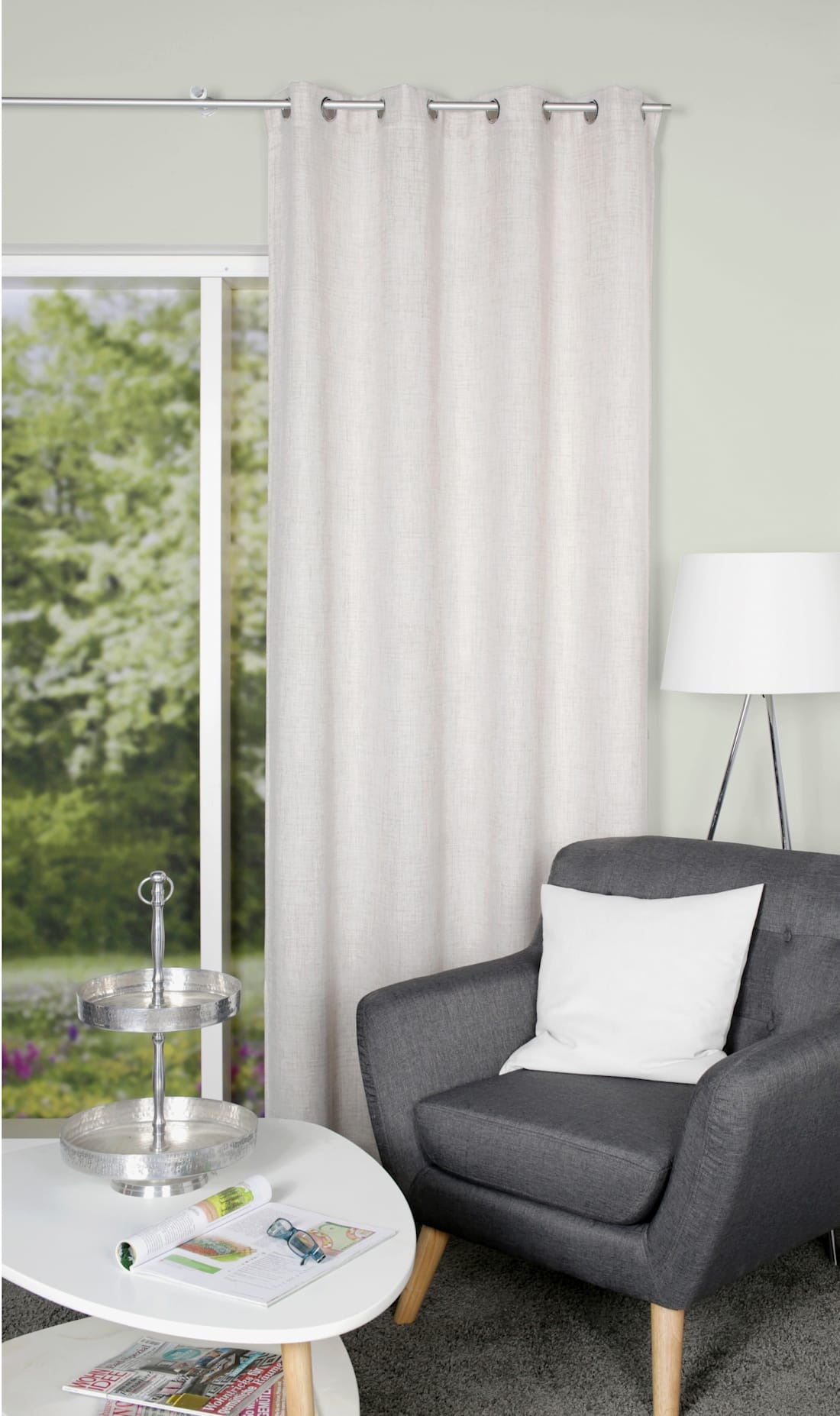 heine home Vorhang Ösen 1 Stk. tlg. günstig online kaufen