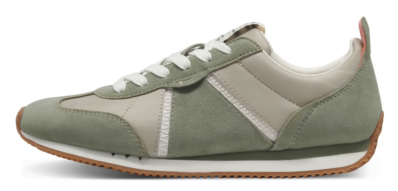 Tamaris Sneaker, Freizeitschuh, Halbschuh, Schnürschuh mit Logoaufnäher