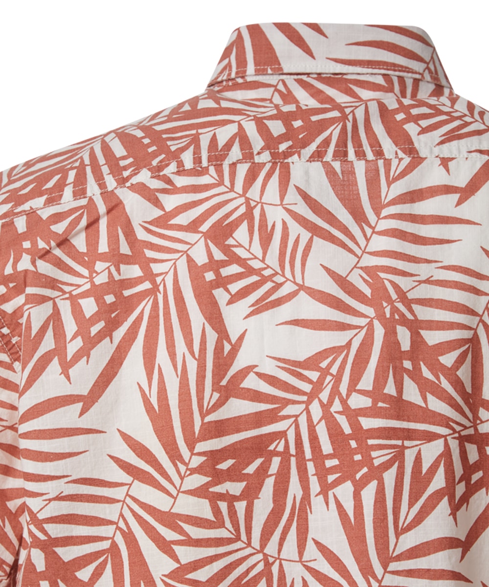 Pioneer Authentic Jeans Kurzarmhemd mit All-Over Print