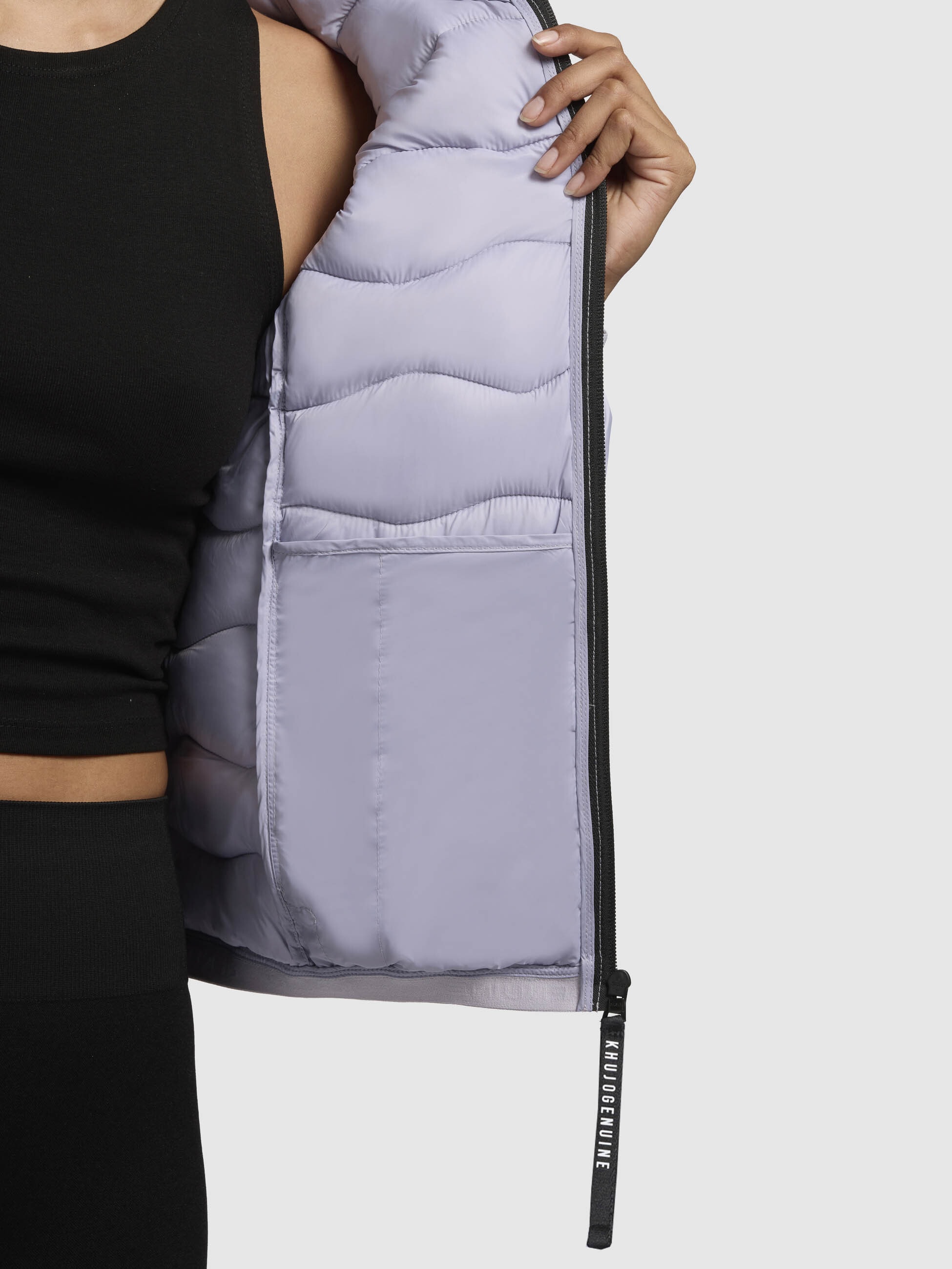 khujo Steppjacke »NARGO«, mit Kapuze