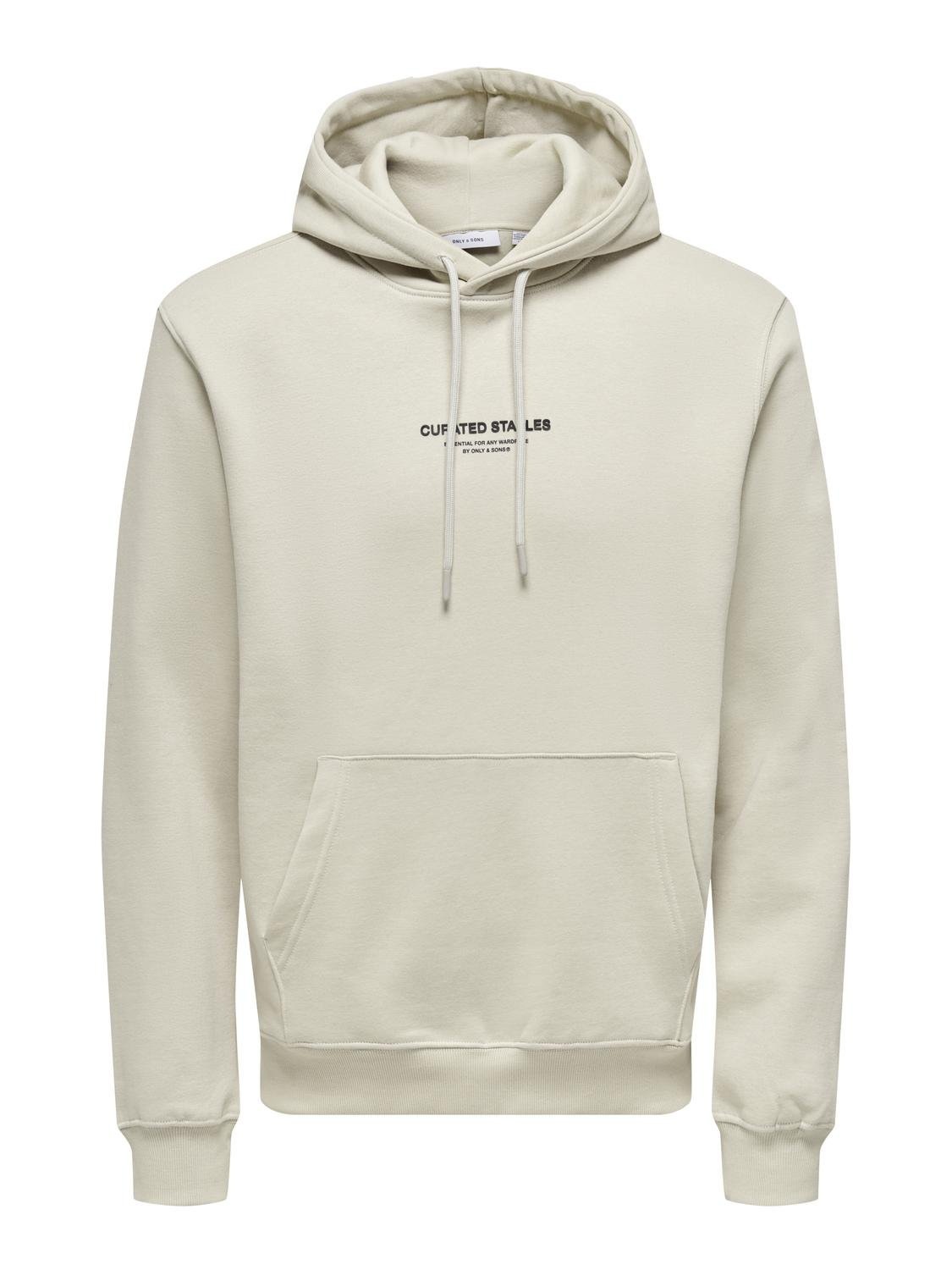 ONLY & SONS Kapuzensweatshirt "ONSCURATED REG HOODIE SWEAT" günstig online kaufen