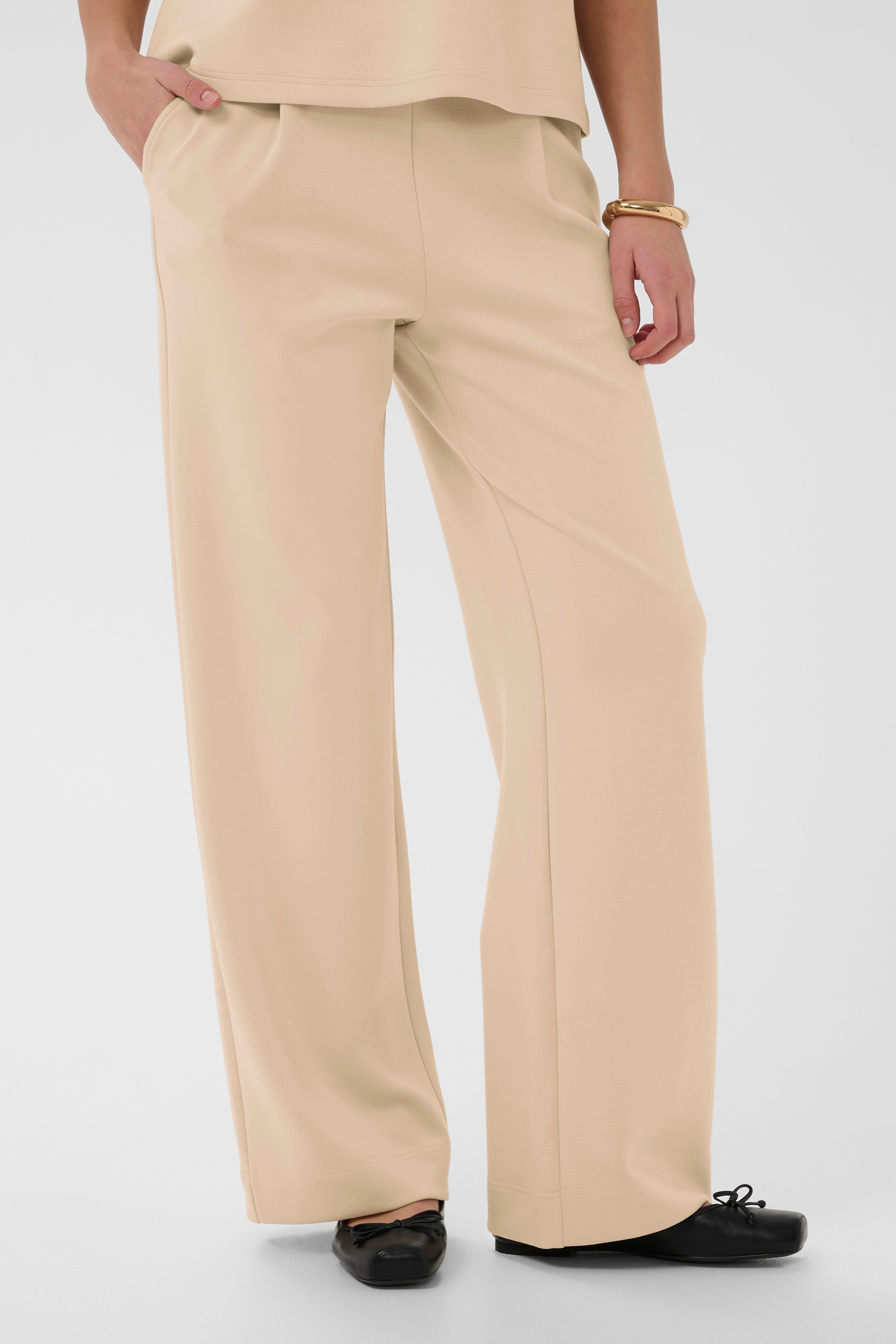 SOAKED IN LUXURY Stoffhose »Damen Strickhose SLMarigold«
