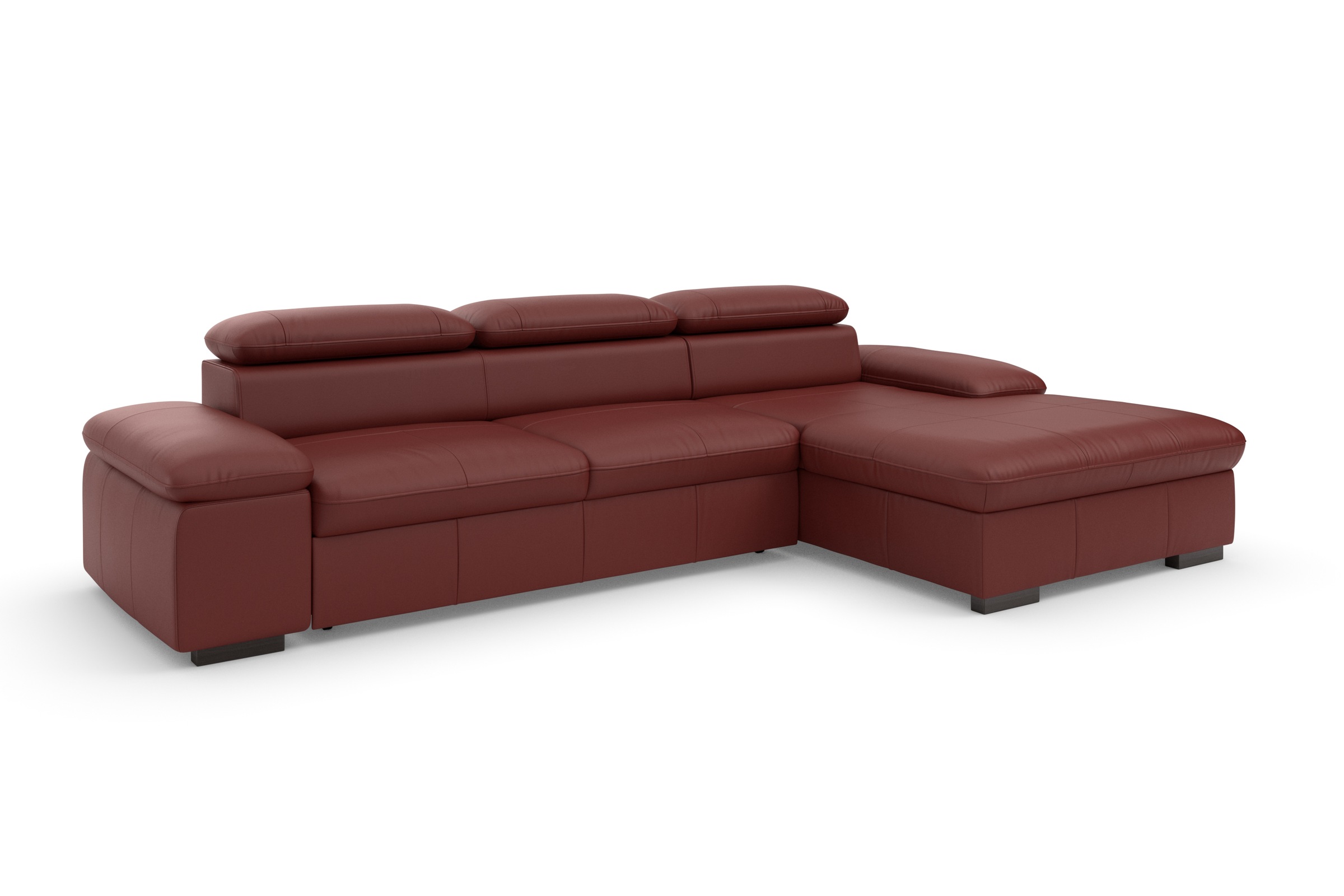 Home affaire Ecksofa »Alberto L-Form«, mit Kopfteilverstellung, wahlweise mit Bettfunktion