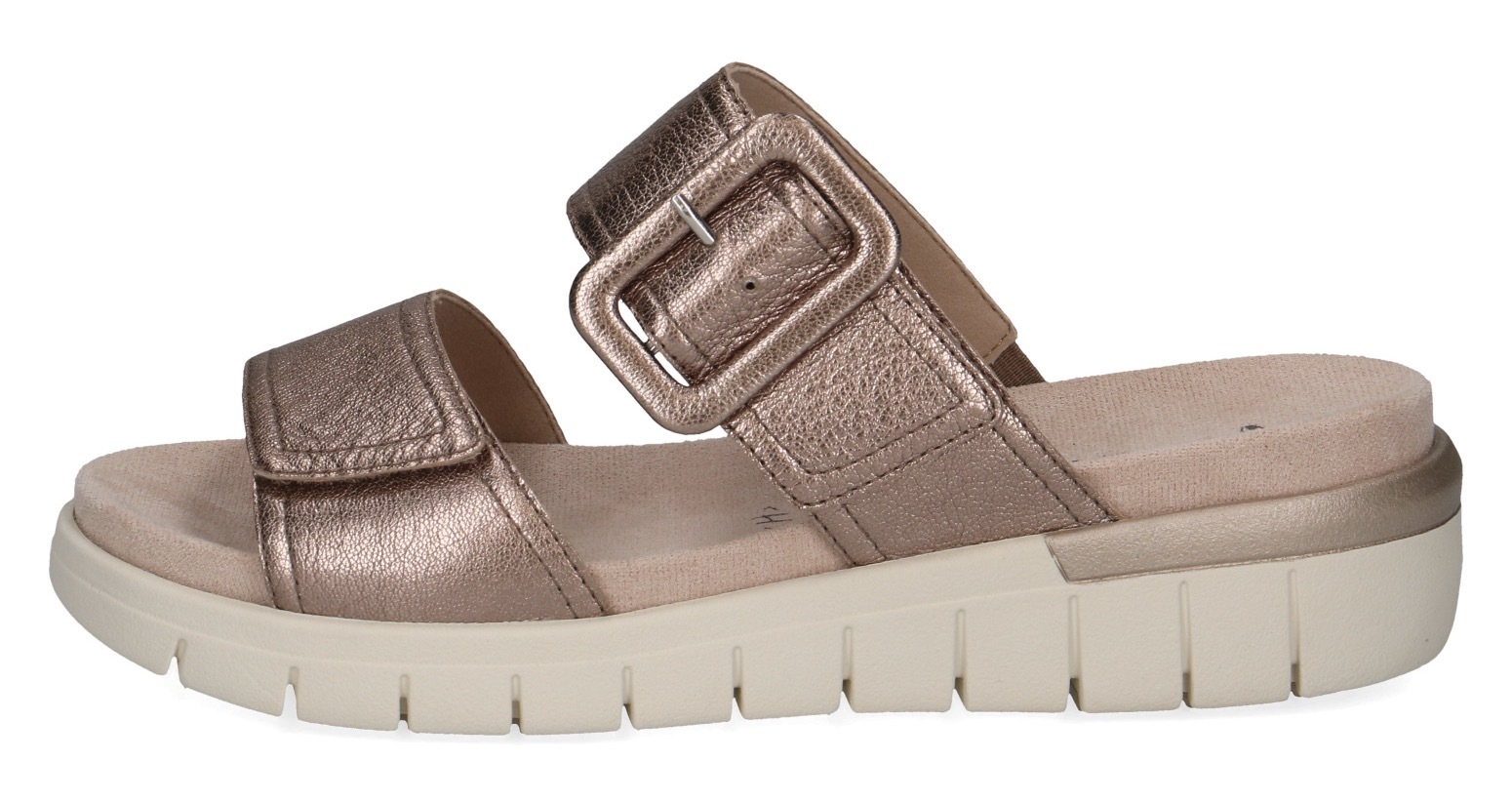 Caprice Pantolette, Keilabsatz, Sommerschuh in Komfortweite H (= sehr weit)